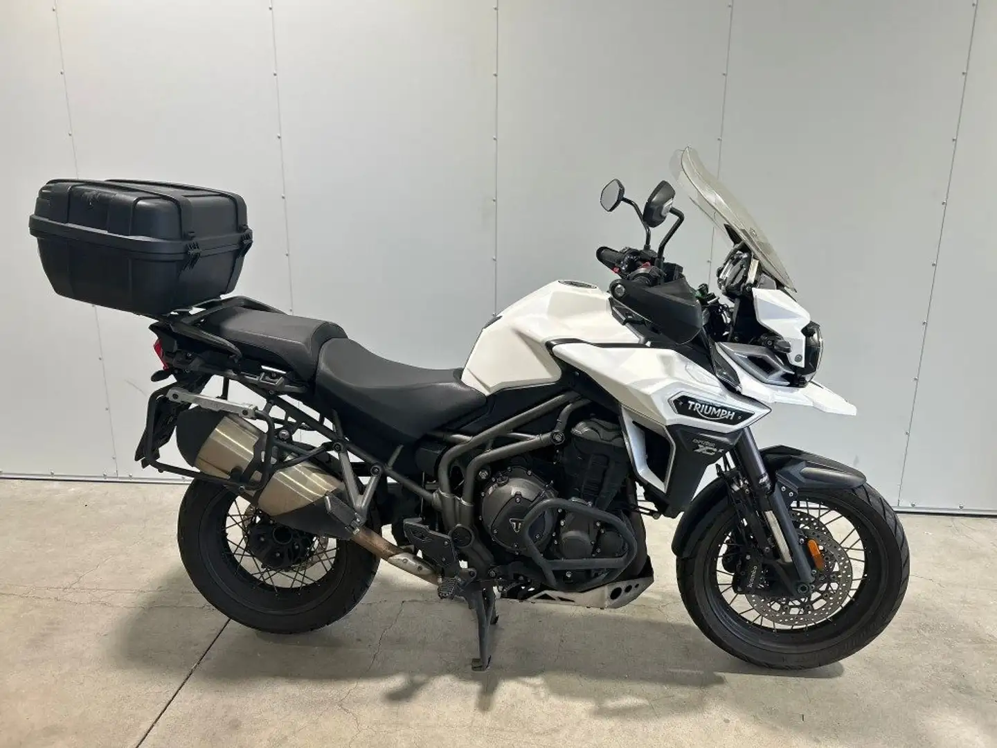 Triumph Tiger Explorer EXPLORER  XCX 1200 - BAULETTO - Blanc - 1