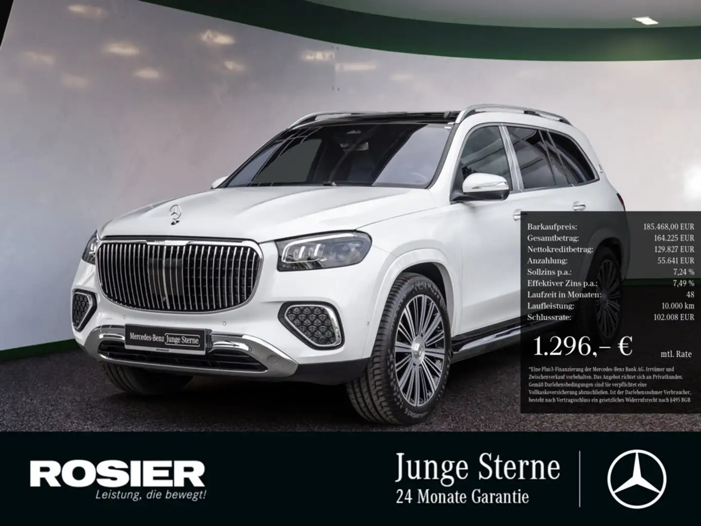 Mercedes-Benz GLS 600 Maybach Manufaktur FirstClass Distr. Weiß - 1