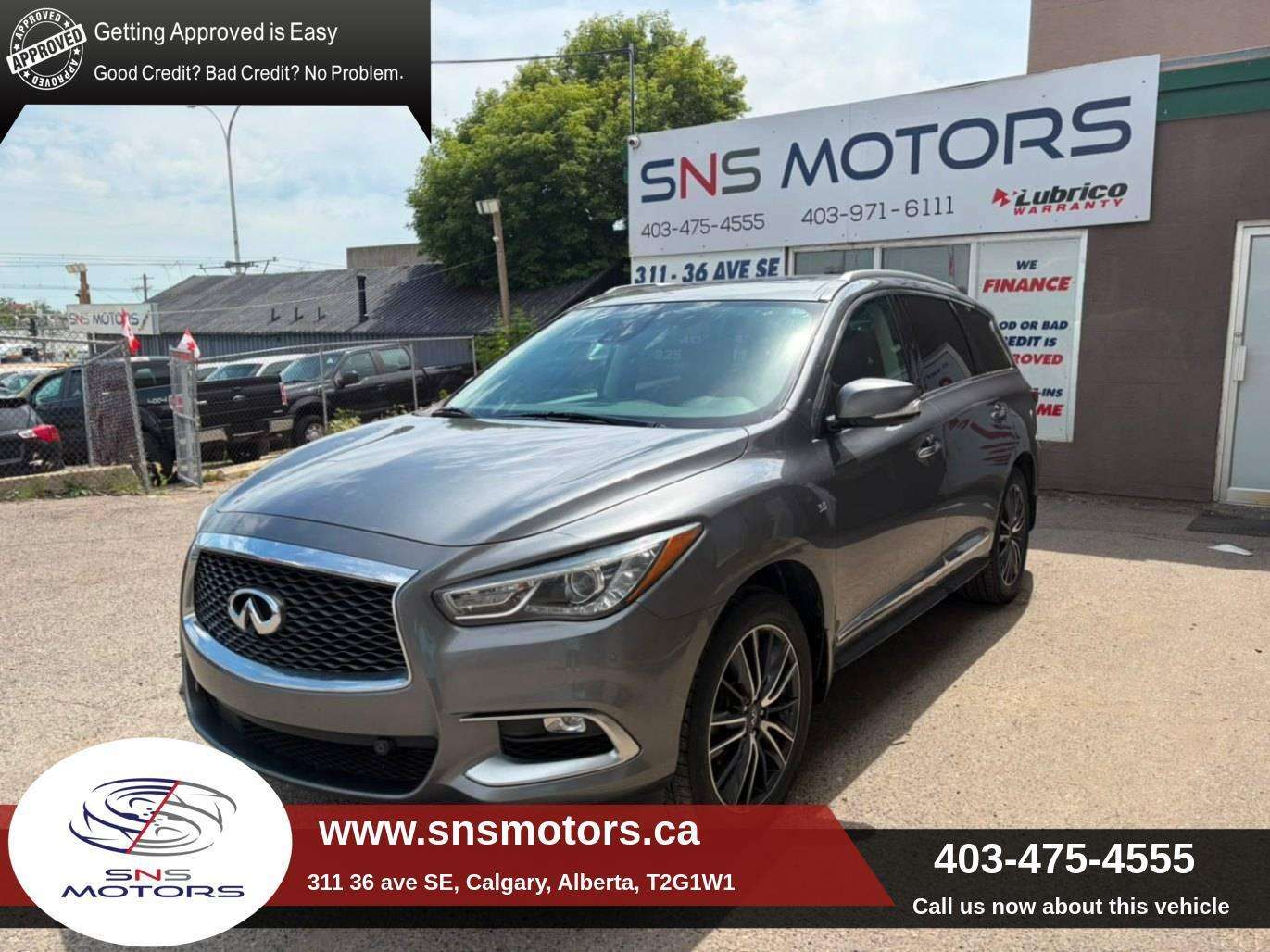 2016 Infiniti QX60 | One Owner | No Reported Accidents | Luxury 7 Pas