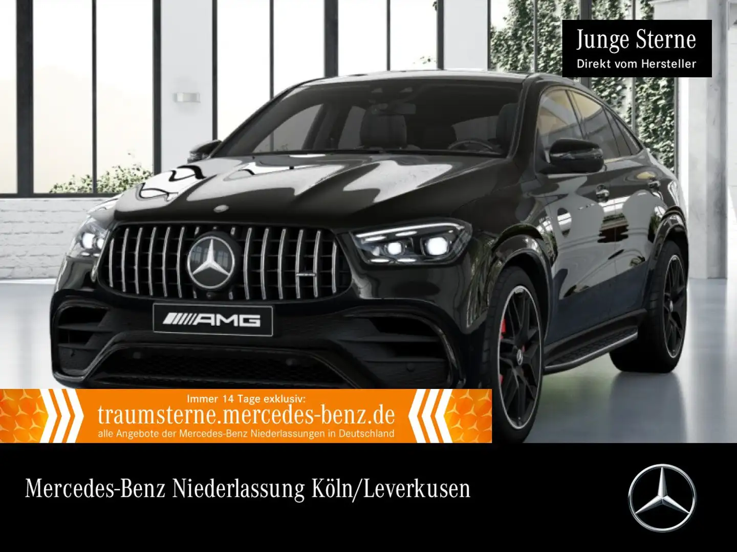 Mercedes-Benz GLE 63 AMG GLE 63 S Coupé 4M NIGHT+PANO+360+AHK+MULTIBEAM+9G Noir - 1