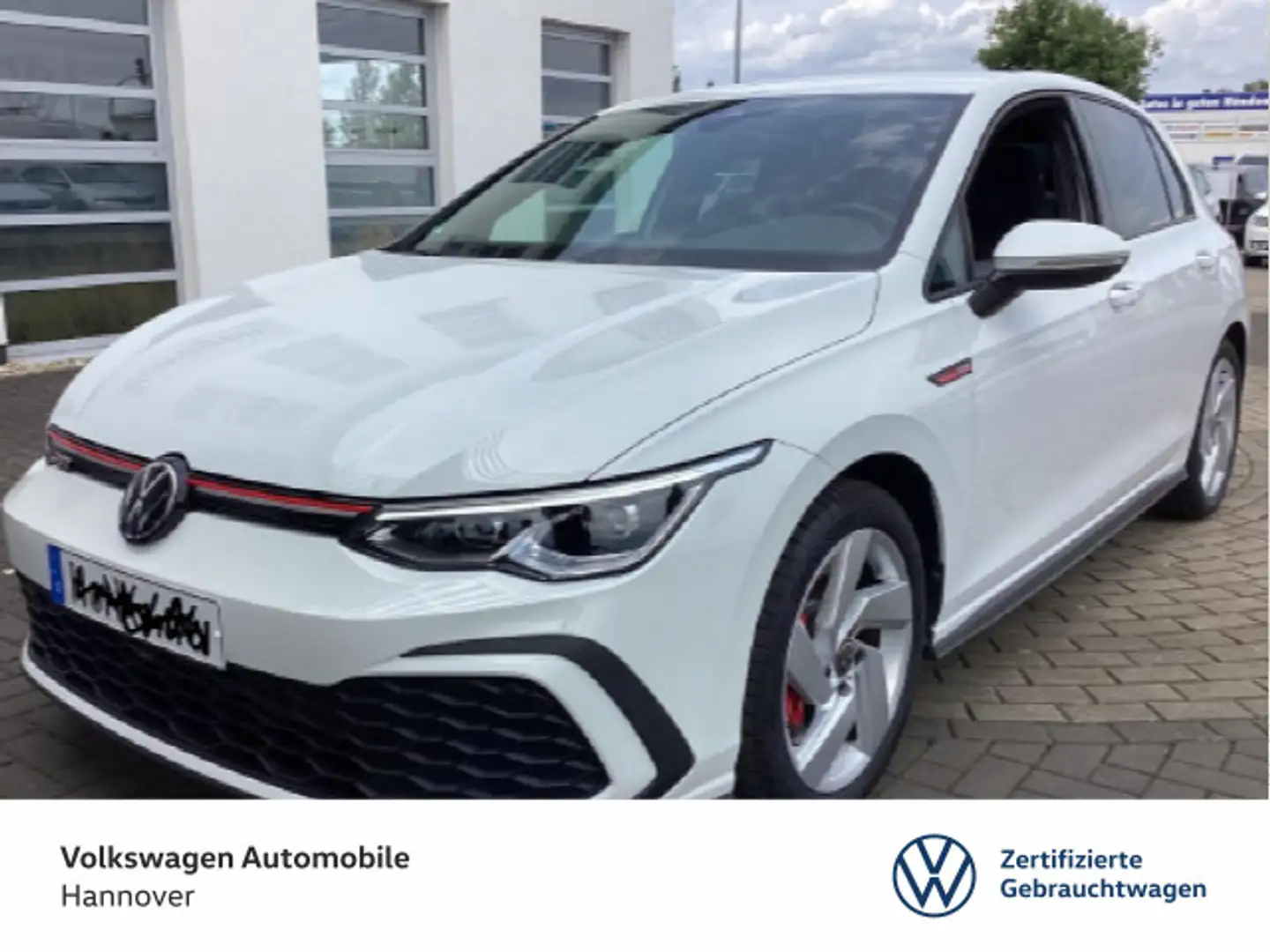 Volkswagen Golf GTI Golf VIII 2.0 TSI DSG GTI Navi LED ACC DigCockpi Weiß - 1
