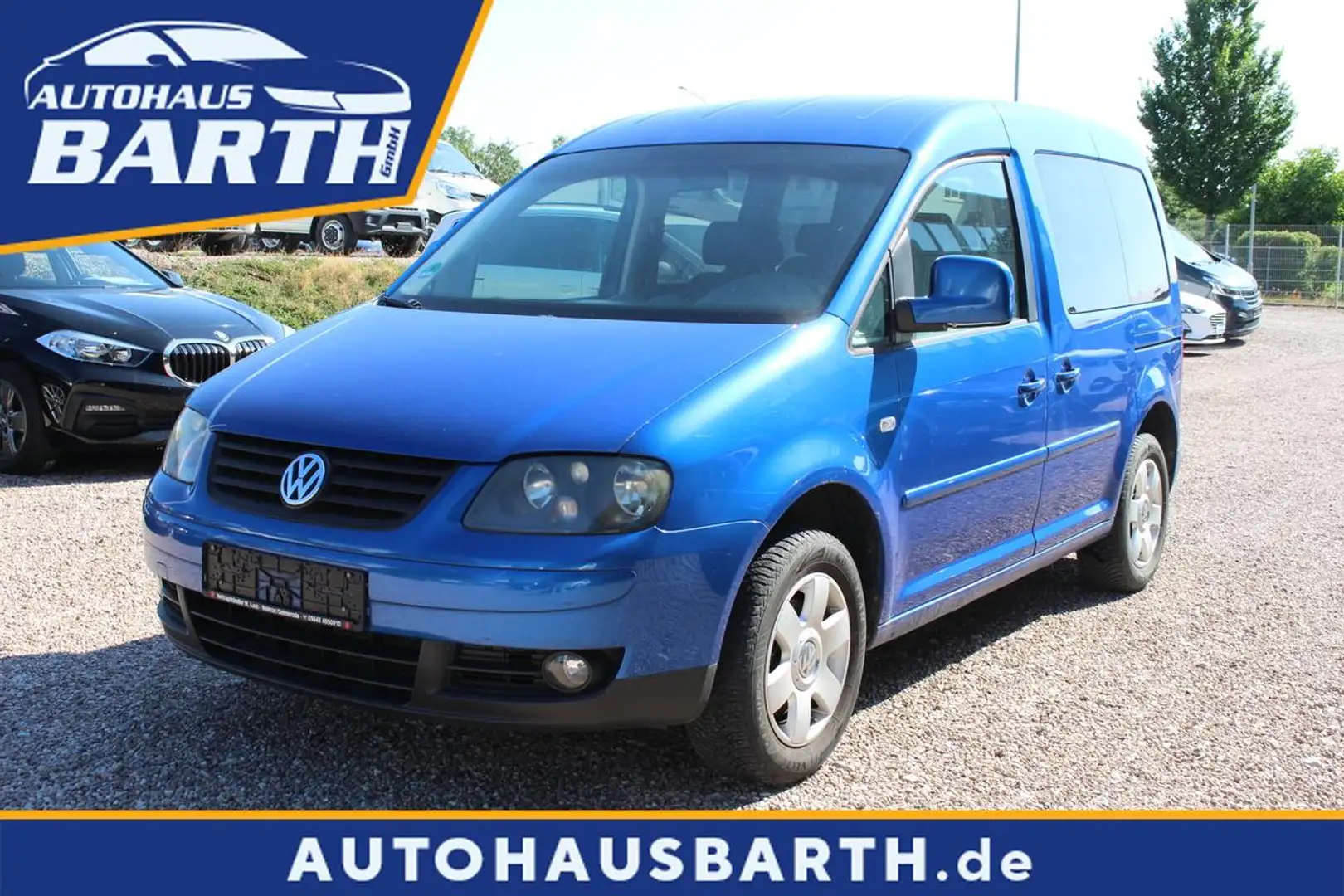 Volkswagen Caddy *Flüssiggas*Klima*AHZV*SHZ*ZV mit FB* Blau - 1