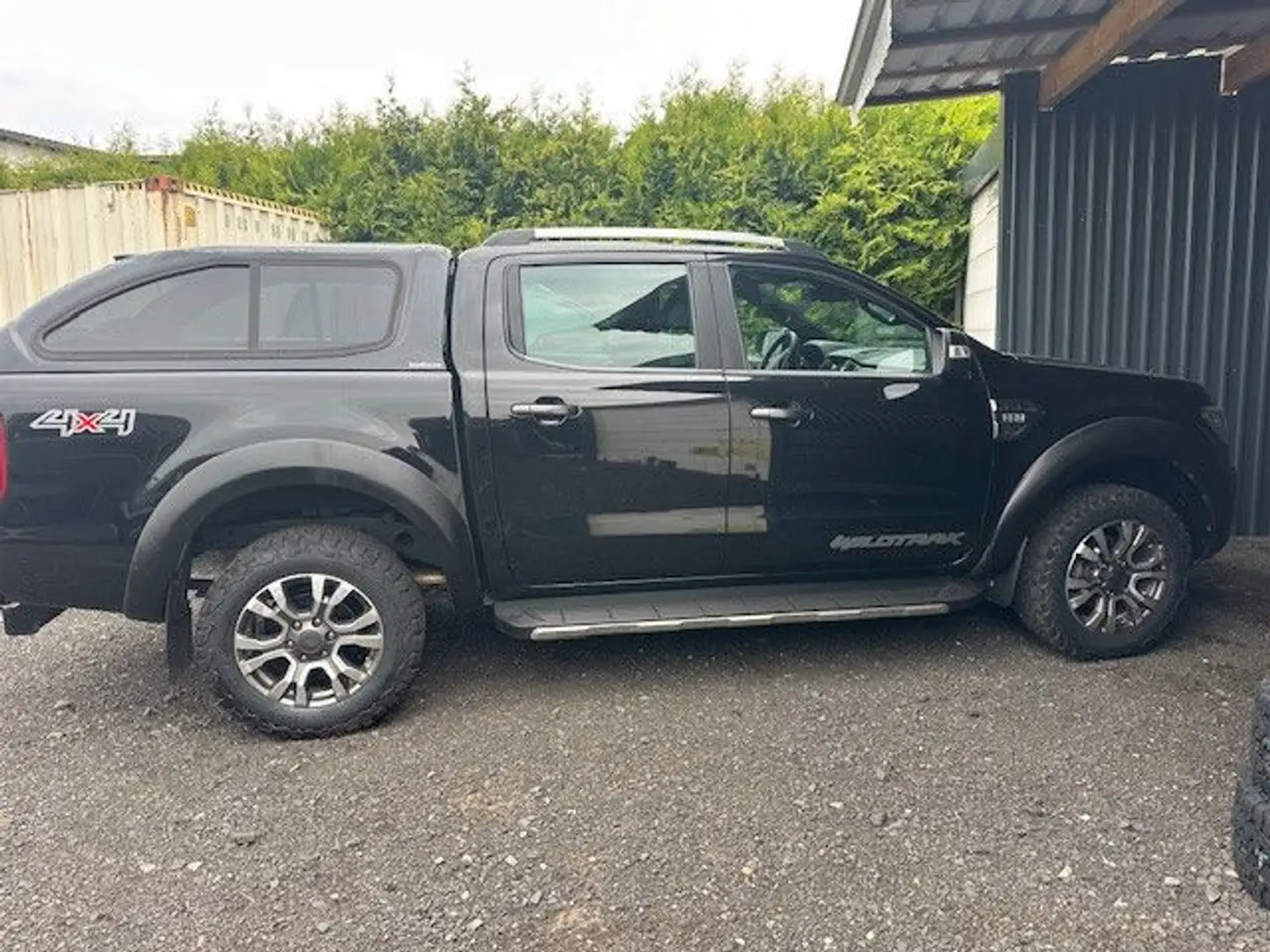 Ford Ranger Wildtrak 3,2 Hardtop Np57t€ 1.Hd AHK3,5t Diffspe Schwarz - 1