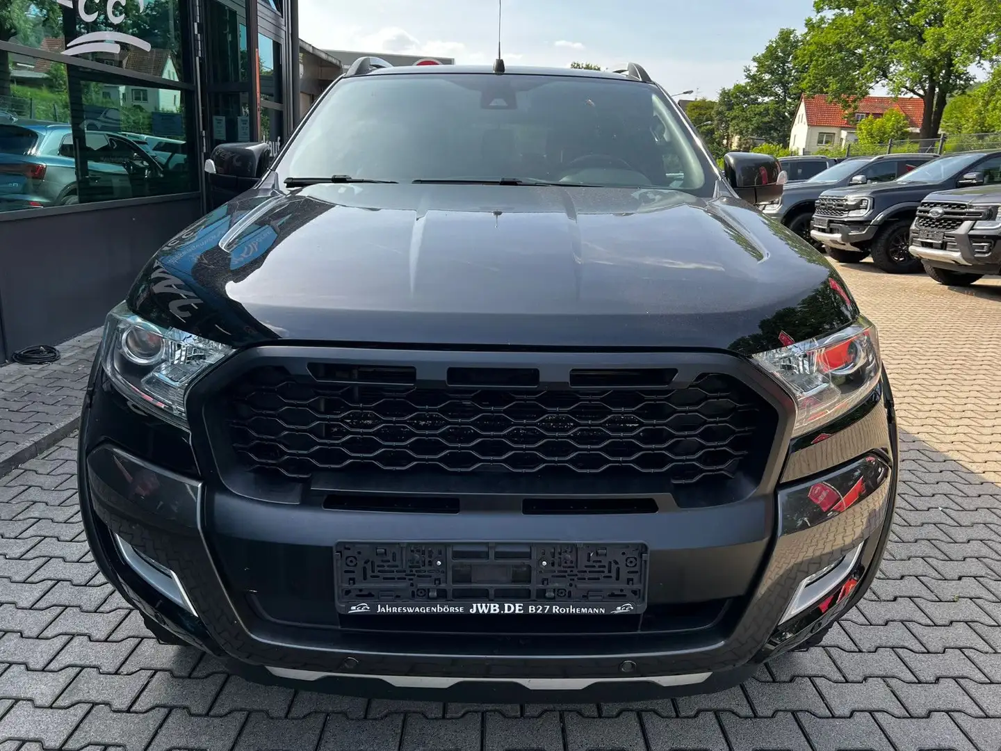 Ford Ranger Wildtrak 3,2 Hardtop Np57t€ 1.Hd AHK3,5t Diffspe Zwart - 2