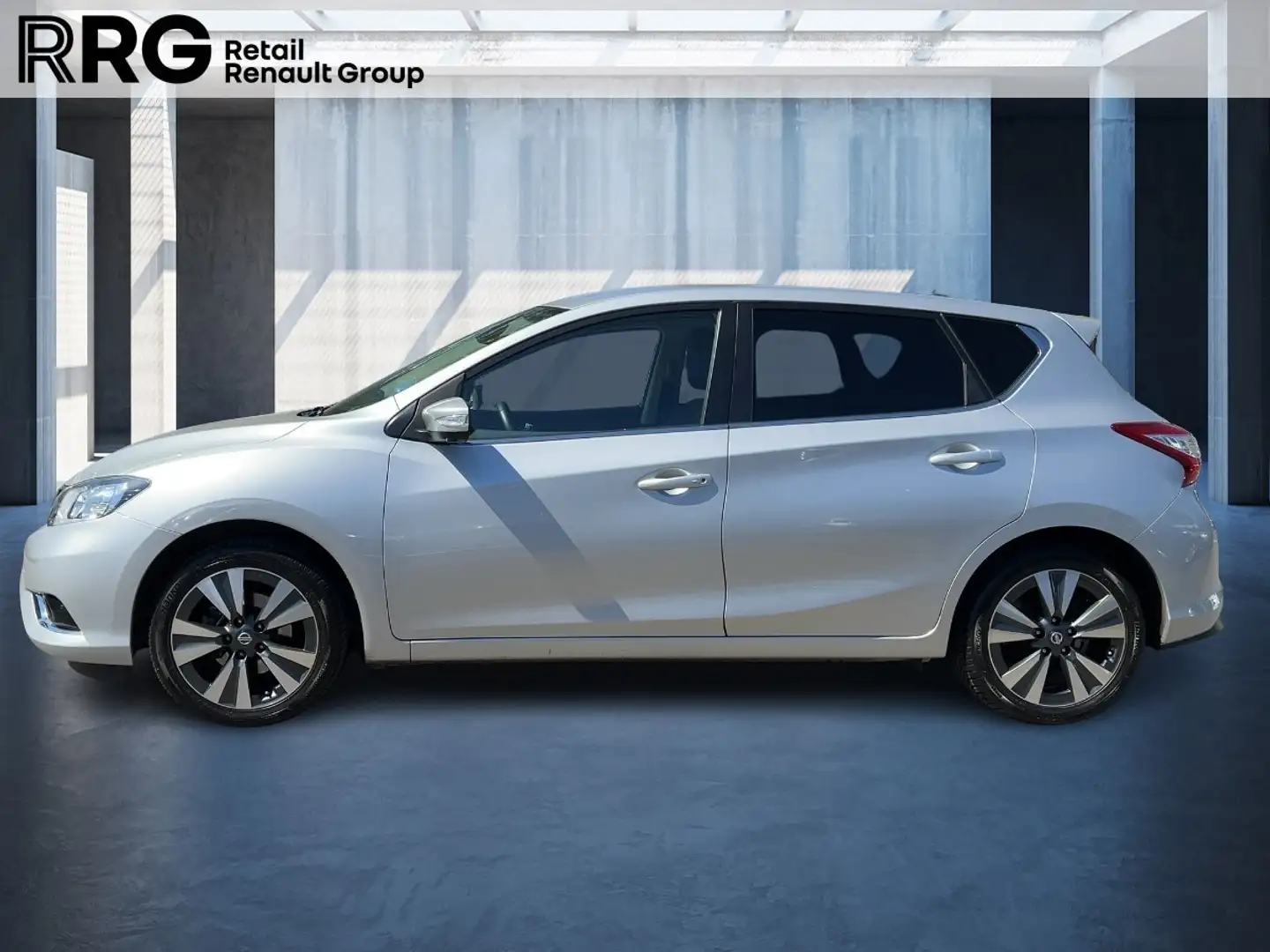 Nissan Pulsar N-Connecta 360° Kamera AHK SHZ Navi Tempomat Argintiu - 2