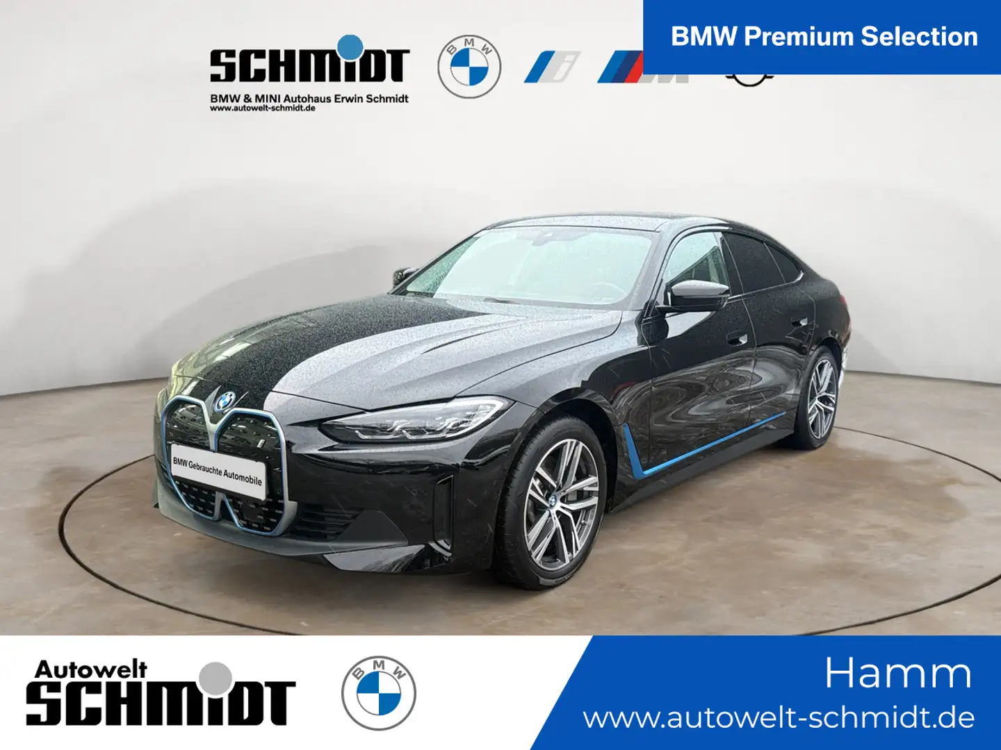 BMW i4 eDrive35 + GARANTIE-bis-11.2028 Schwarz - 1