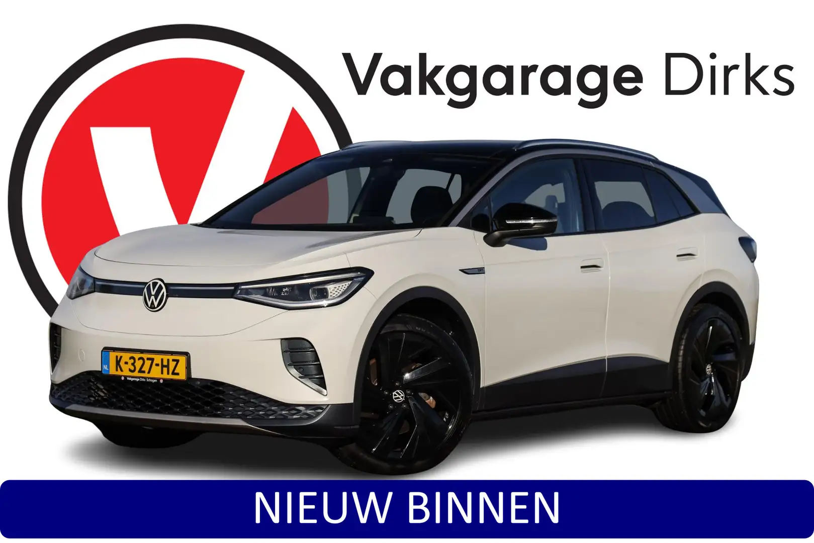 Volkswagen ID.4 First Max 77 kWh ✅ IQ light ✅ Pano ✅ Trekhaak Wit - 1