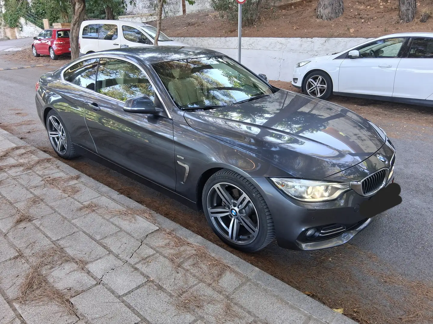 BMW 420 420dA Coupé Luxury Luxury Gris - 2