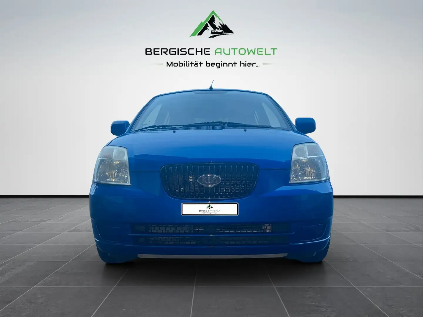 Kia Picanto 1.1/WENIG KM/5-TRG/TÜV/KLIMA/ALU/ALLWETT Blau - 2