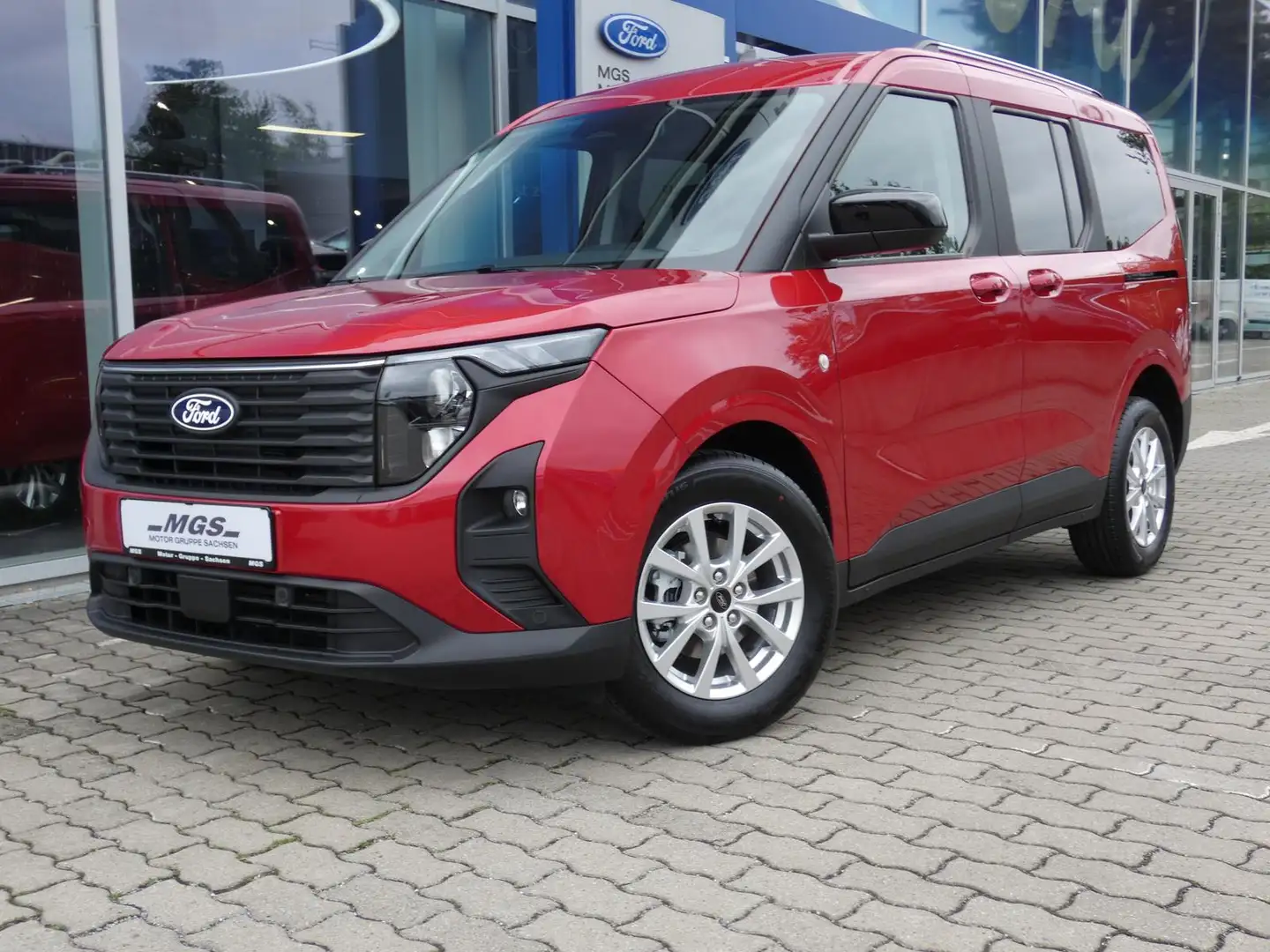 Ford Tourneo Courier Titanium #Fahrassistenz-Paket Rot - 2