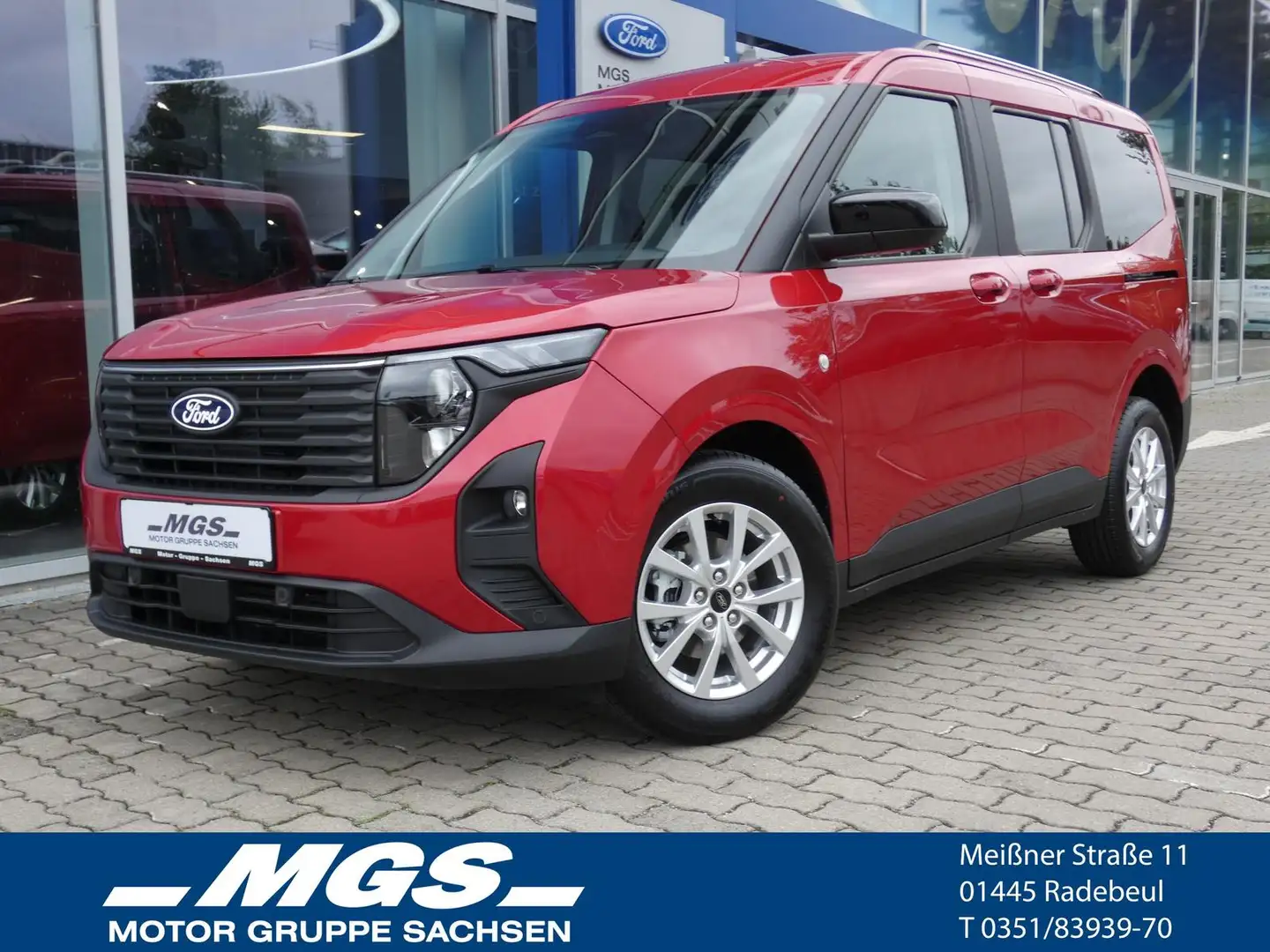 Ford Tourneo Courier Titanium #Fahrassistenz-Paket Rot - 1