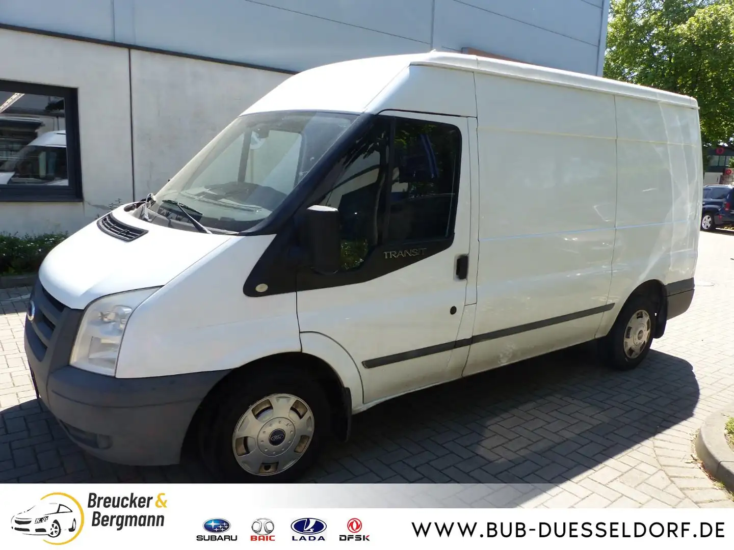 Ford Transit Kasten 115 T 280 Guter Zustand 1 Hand Service Neu Weiß - 2