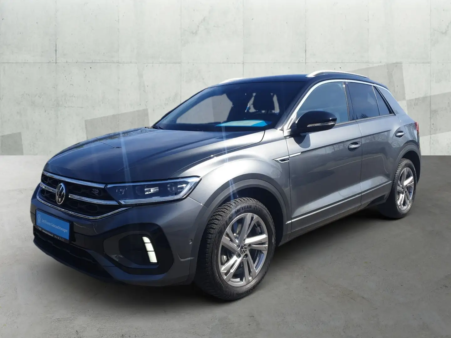 Volkswagen T-Roc 2.0 TDI DSG R-LINE *AHK *LED *ACC *RKAM *NAVI * Grau - 2