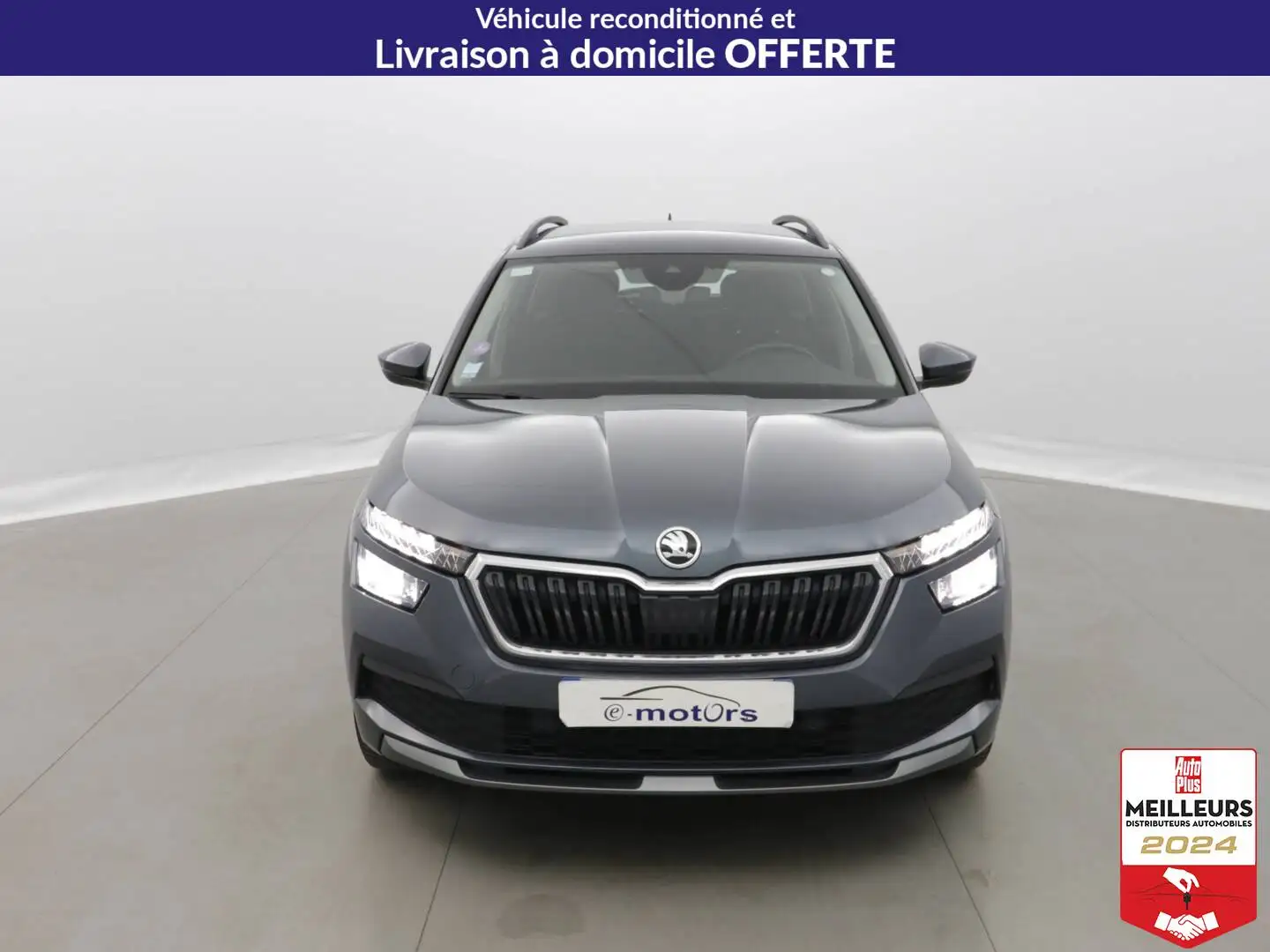 Skoda Kamiq 1.0 TSI 95 Ambition +GPS +PDC AR/AV Gris - 2