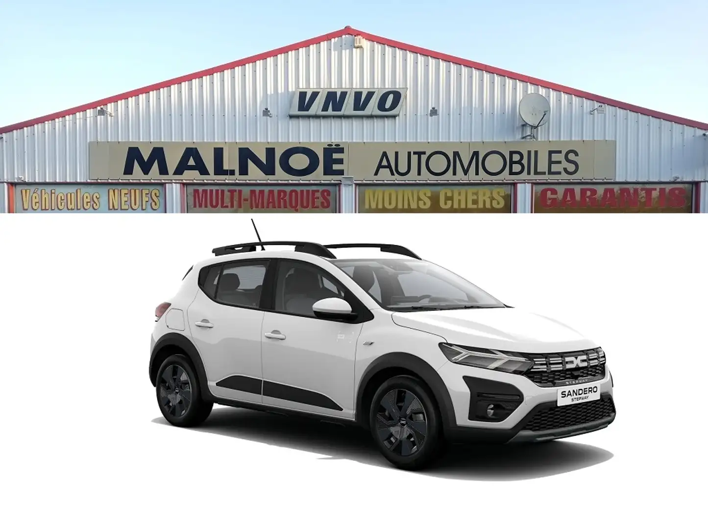 Dacia Sandero 1.0 ECO-G 100CH STEPWAY EXPRESSION Blanc - 2