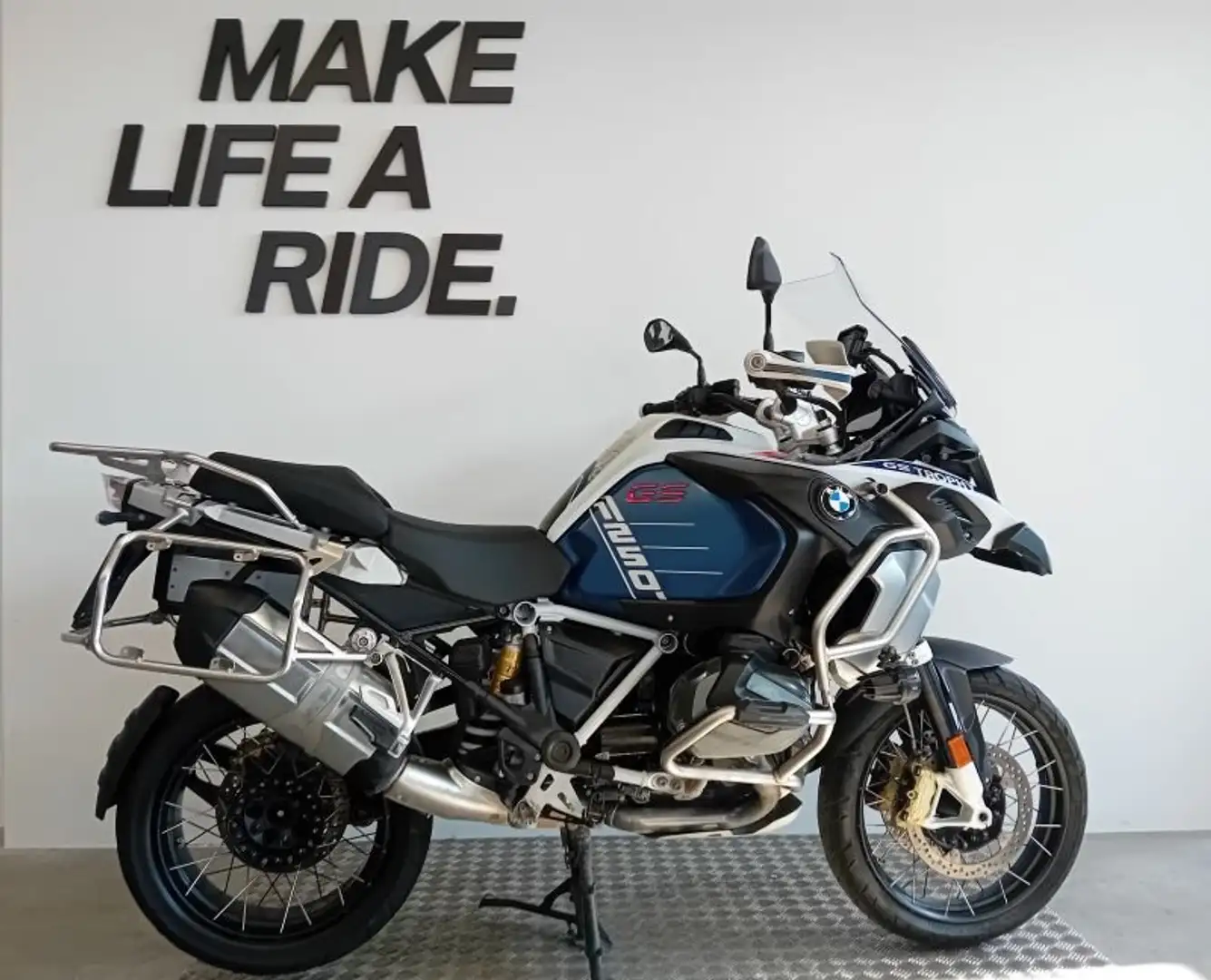 BMW R 1250 GS Adventure Blanc - 1
