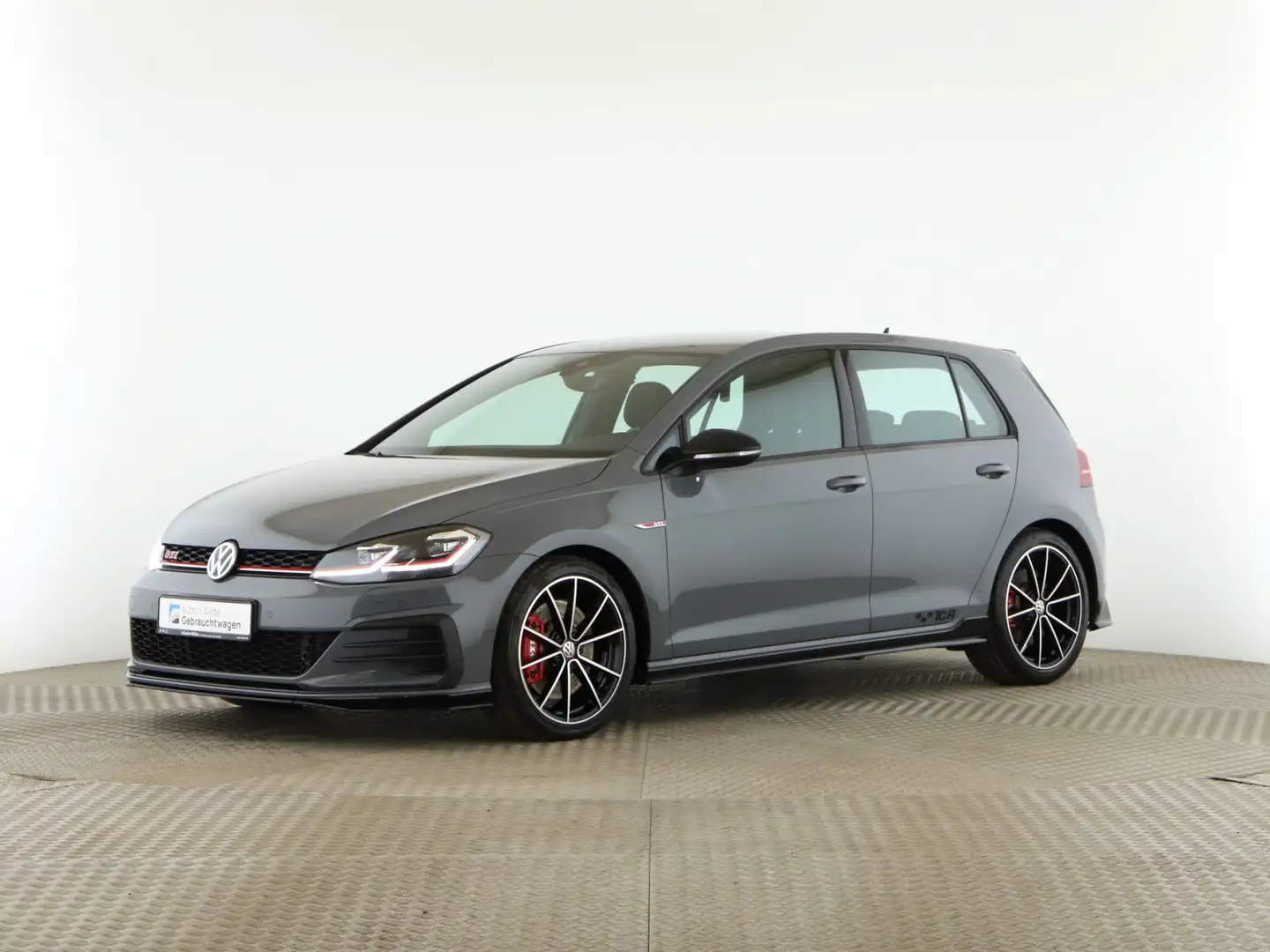 Volkswagen Golf GTI Golf VII 2.0 TSI GTI TCR *LED*PDC*SHZ*Navi* Gris - 2
