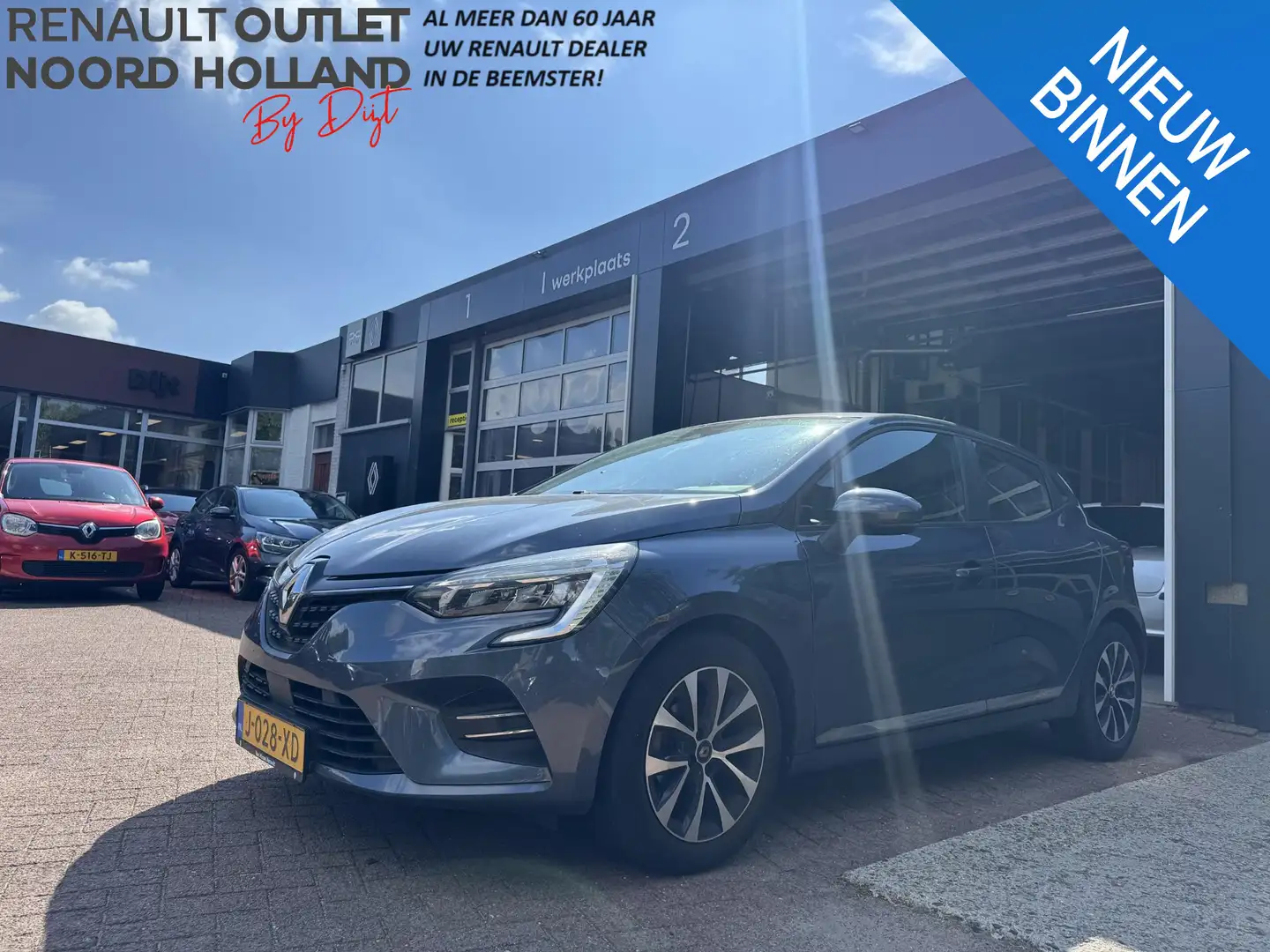 Renault Clio 1.0 TCe Zen 22.253km!! Gris - 1