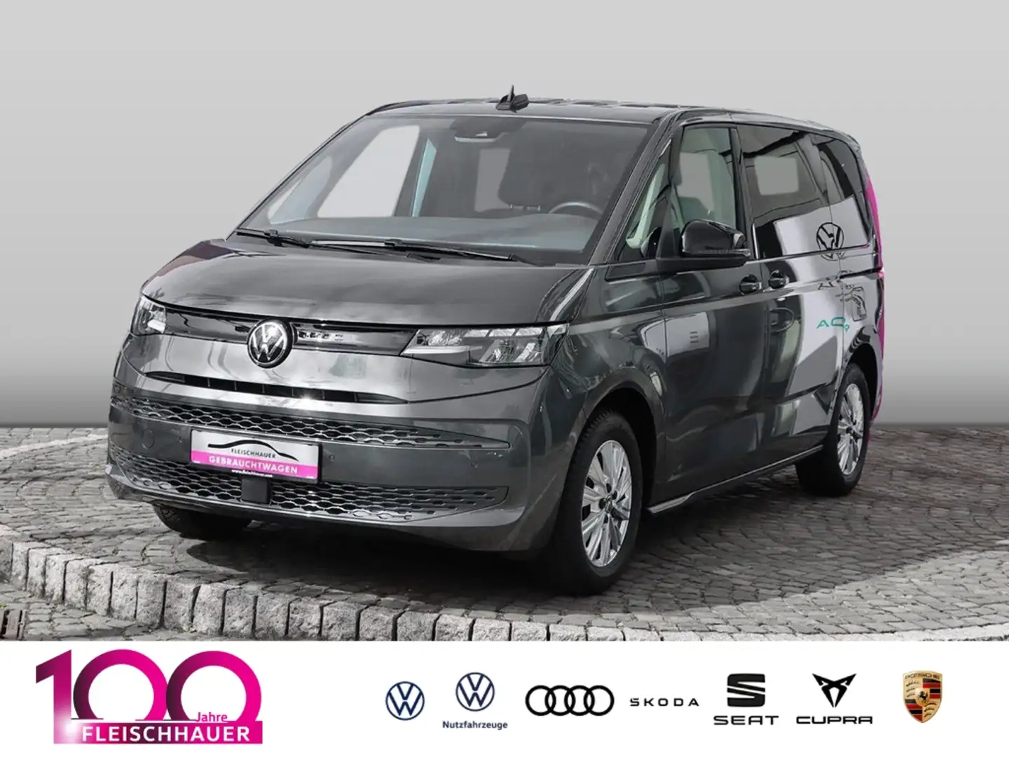 Volkswagen T7 Multivan 2.0 TDI DSG+Navi+LED+Kamera+PDC+App-connect Grijs - 1