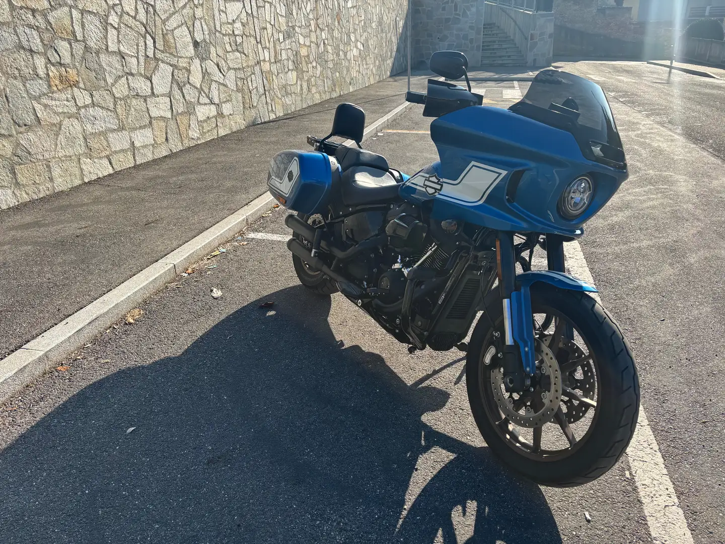 Harley-Davidson Lowrider ST Fast jhonnie Azul - 2