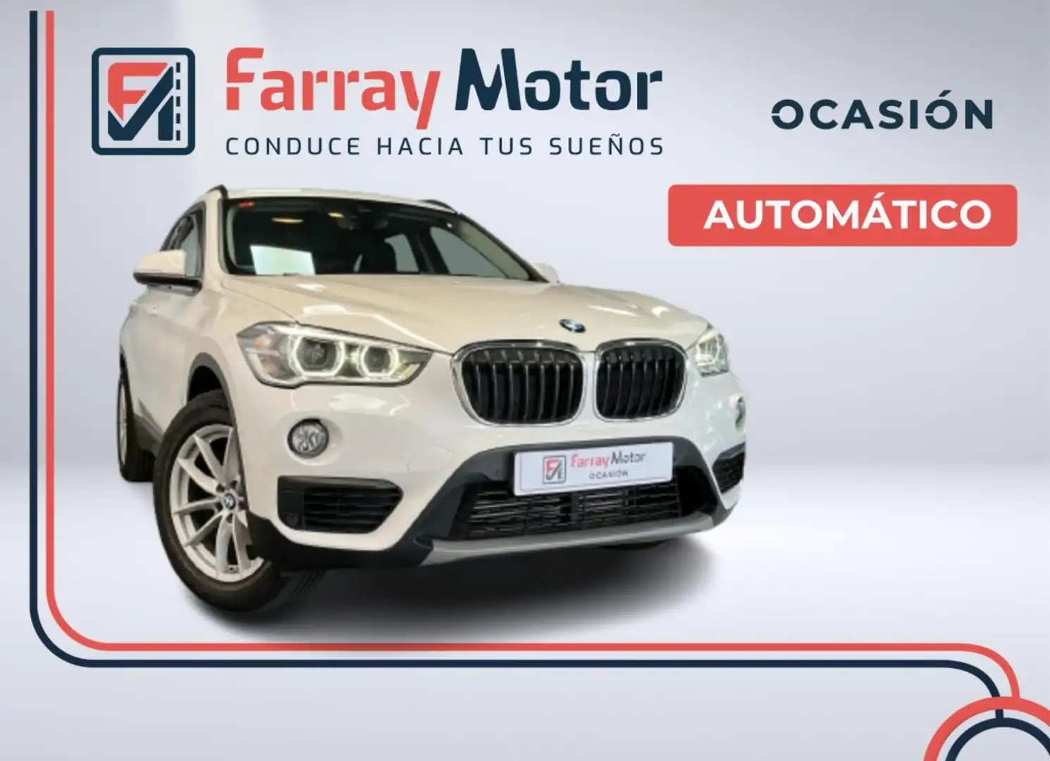 BMW X1 sDrive 18dA Blanco - 1
