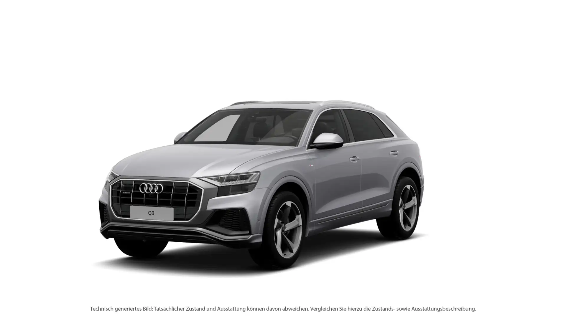 Audi Q8 55 TFSI quattro 250(340) kW(PS) Argent - 2