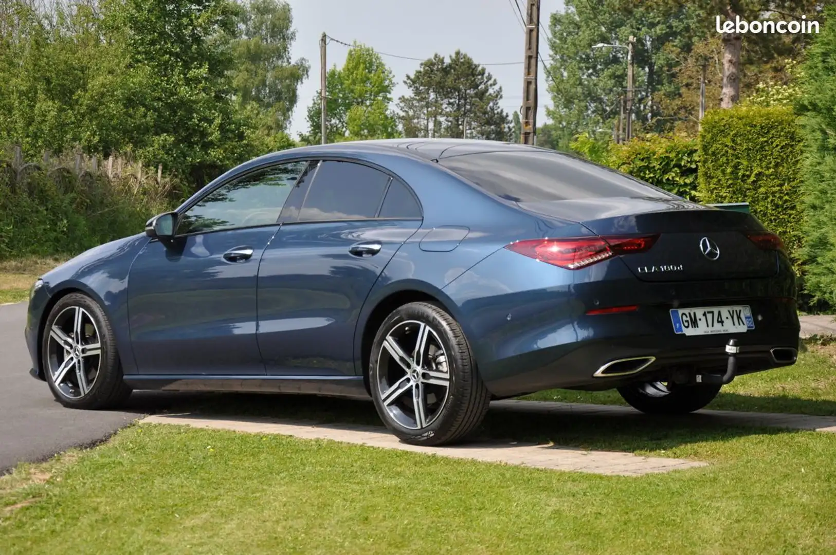 Mercedes-Benz CLE 180 Classe MERCEDES 180 D 180D 116 PROGRESSIVE LINE 8G-DCT 03-2023 Origine France 29400kms Crochet d'attelage Pack Premium, A Bleu - 2