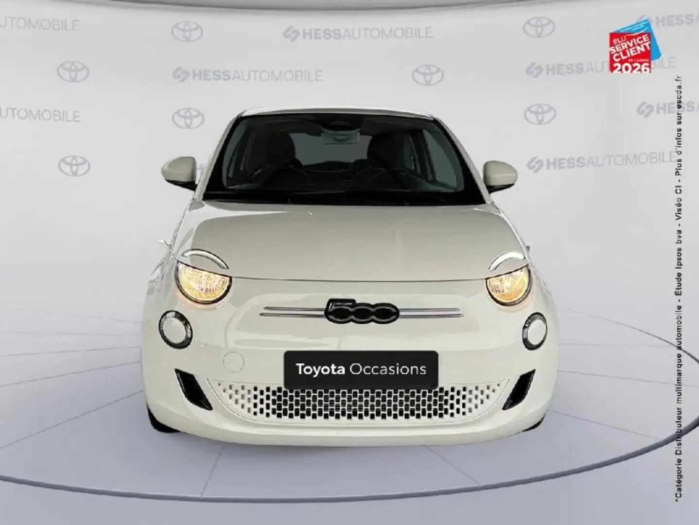 Fiat 500e e 95ch Action Blanc - 2
