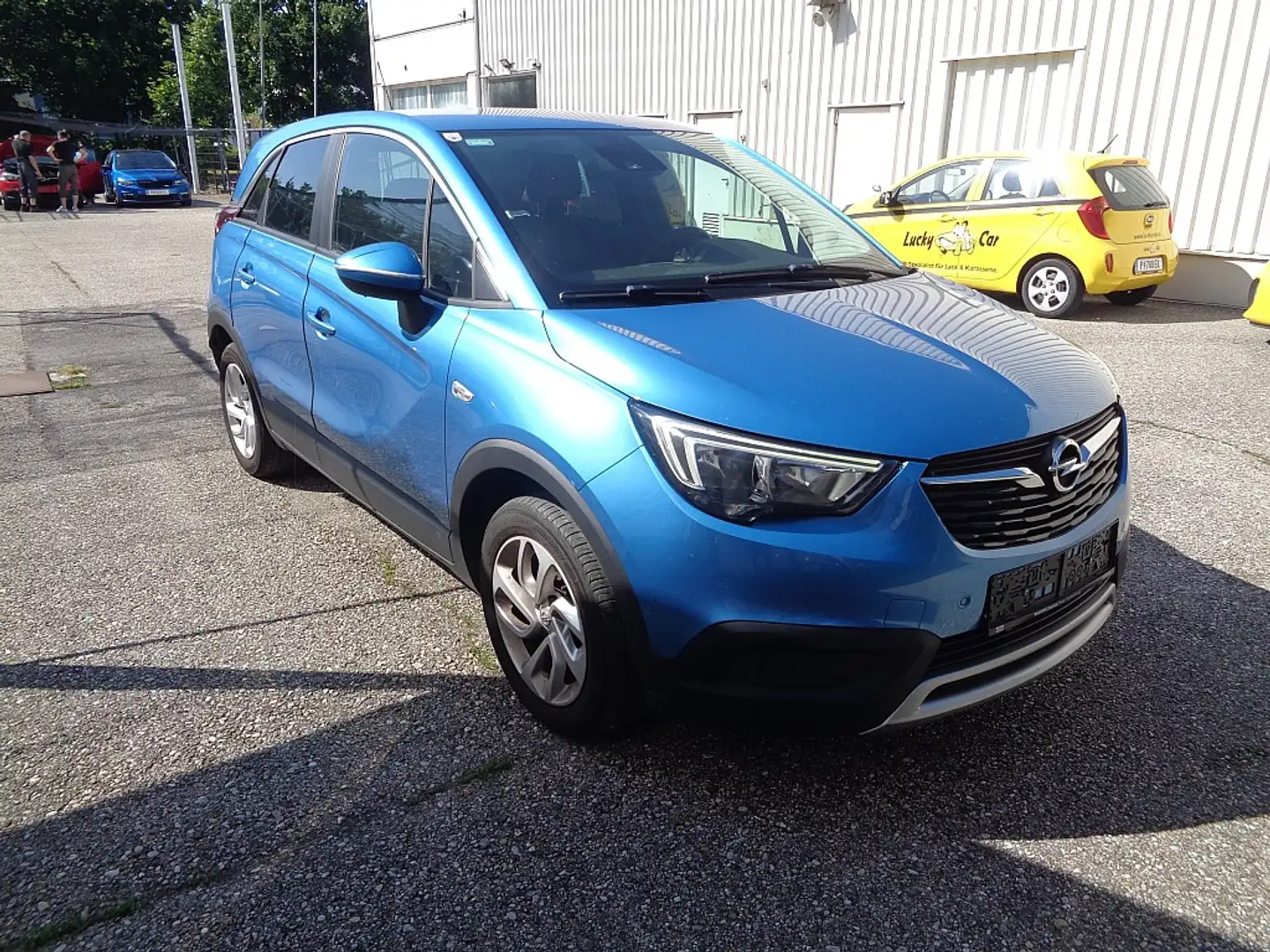 Opel Crossland X 1,2-110 Ps * Pickerl 3/2026 Azul - 2