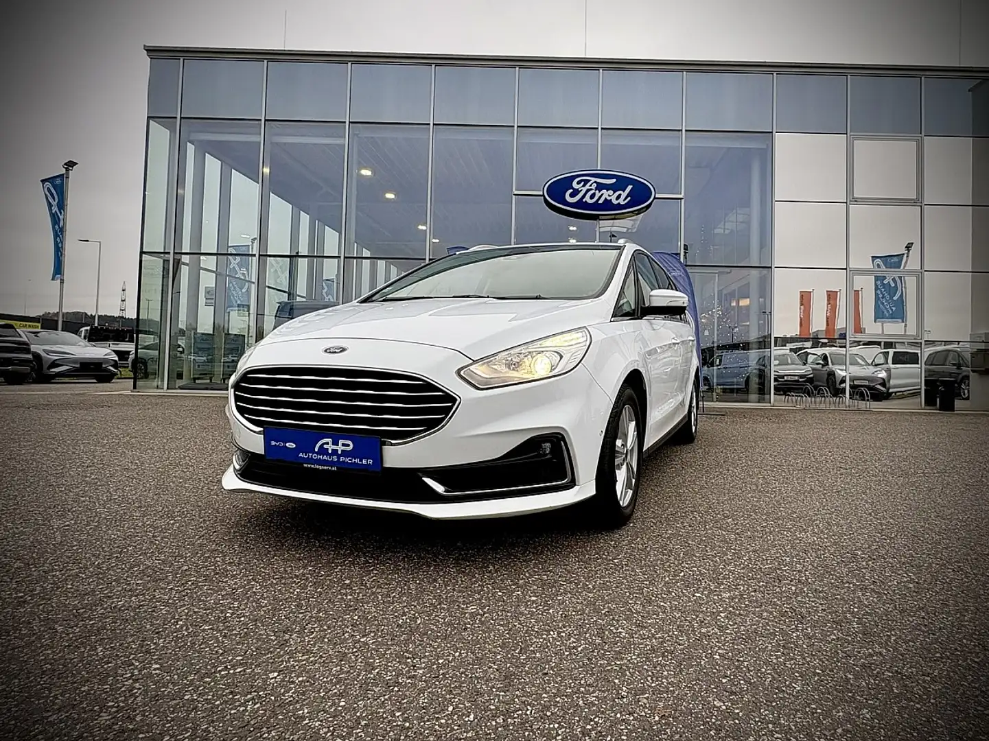 Ford Galaxy 2,0 EcoBlue SCR Titanium SITZHEIZUNG/RÜCKFAHRKA... Weiß - 1