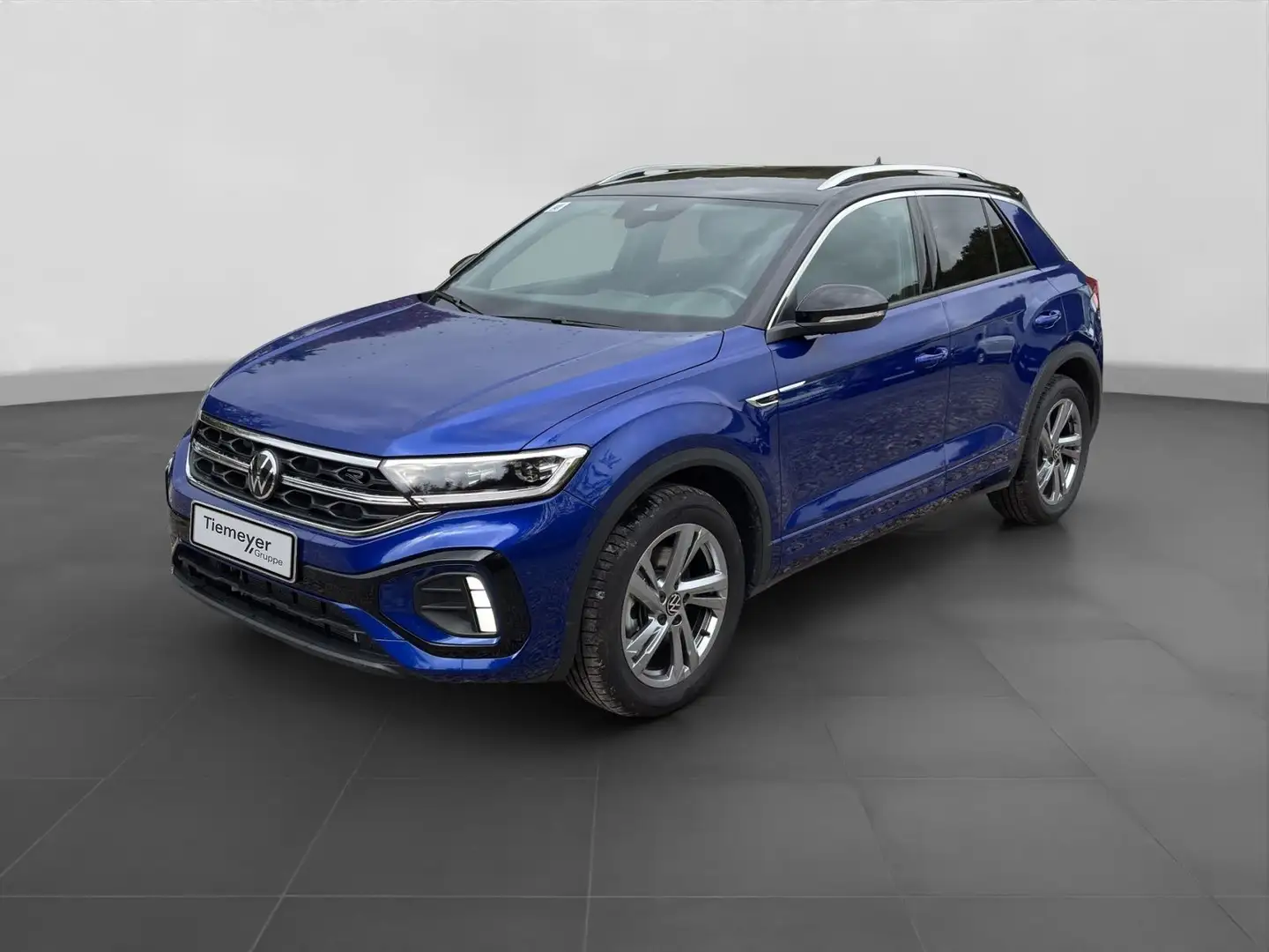 Volkswagen T-Roc 2.0 TDI DSG R-LINE NAVI AHK KAMERA ALCANTA Blau - 2