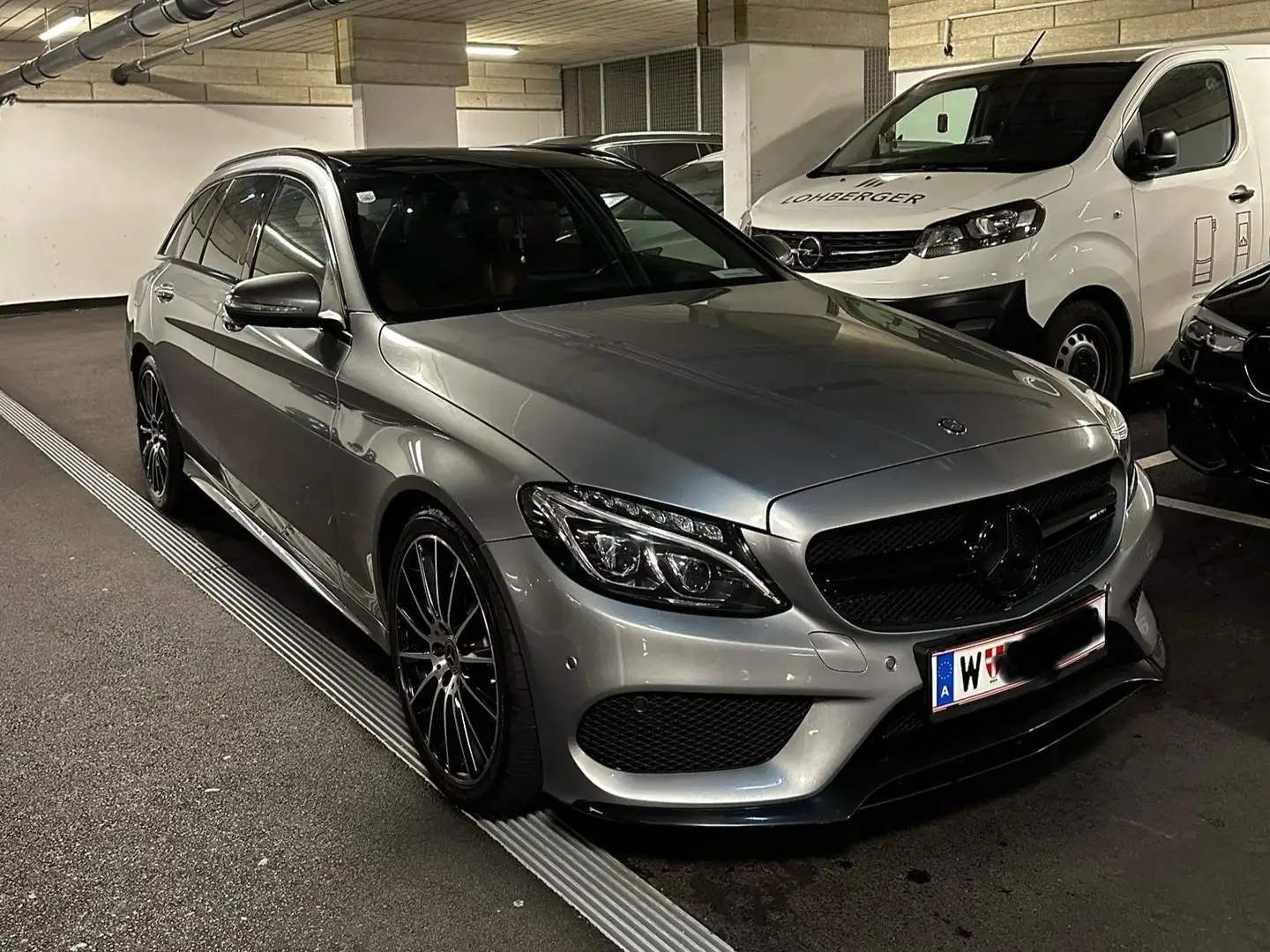 Mercedes-Benz C 220 C 220 T BlueTEC AMG Line Aut. AMG Line Grau - 1