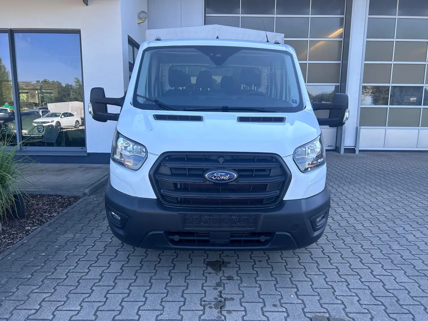Ford Transit 2.0 TDCi 350 L2 Doka Trend 7-Sitze Blanc - 2