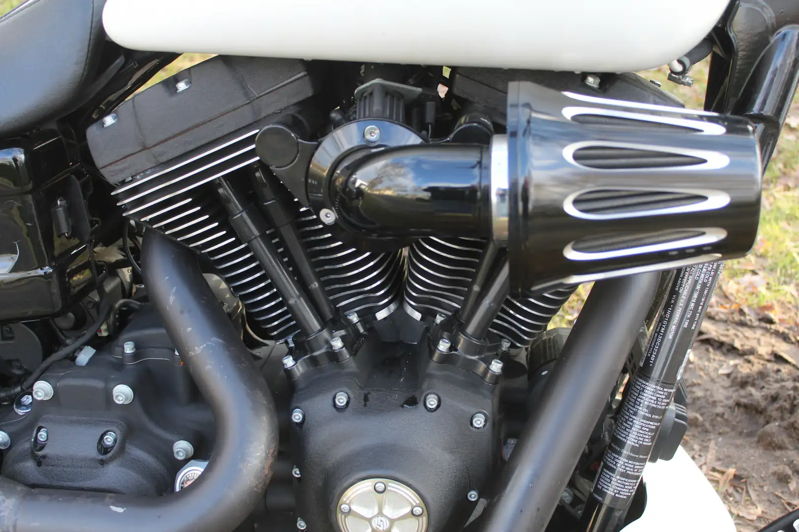 Harley-Davidson Dyna Fat Bob FXDF Blanco - 2