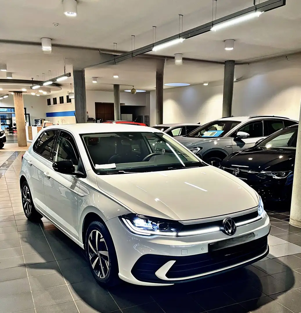 Volkswagen Polo Polo 1.0 TSI OPFMove, IQ.Light Matrix , Pure White Weiß - 1