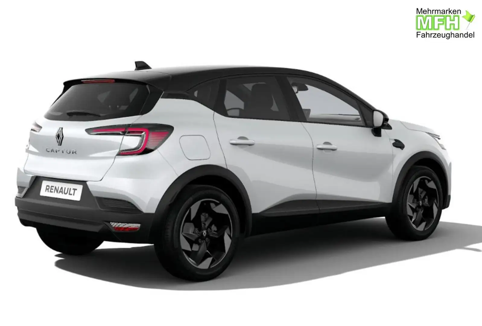 Renault Captur Techno 1.3 TCe 160 MHEV EDC Nav WinterP 116 kW ... Weiß - 2