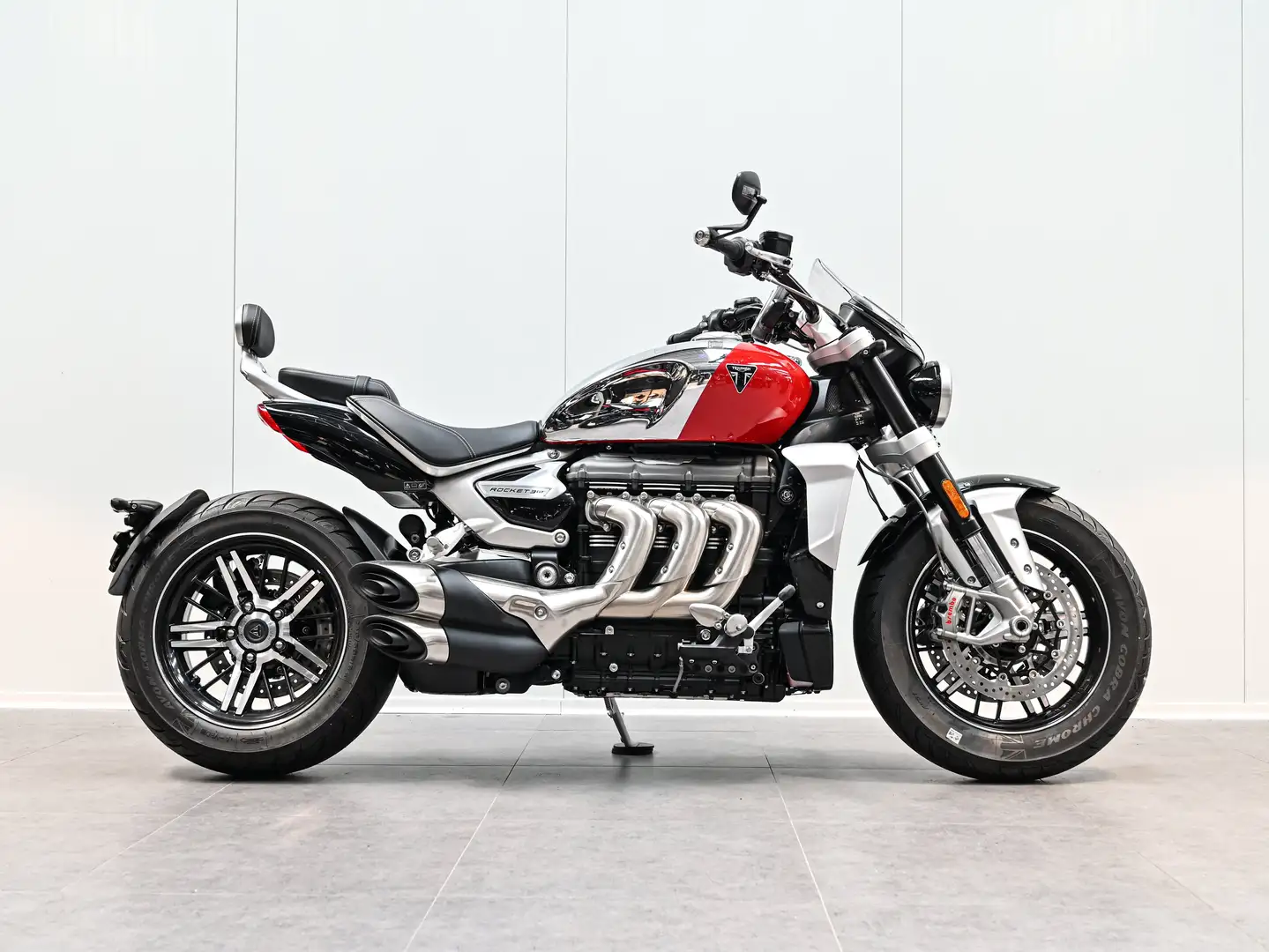 Triumph Rocket 3 GT Rouge-Chrome 750 km - 2 ANS GARANTIE CONSTRUCTEUR Rosso - 2