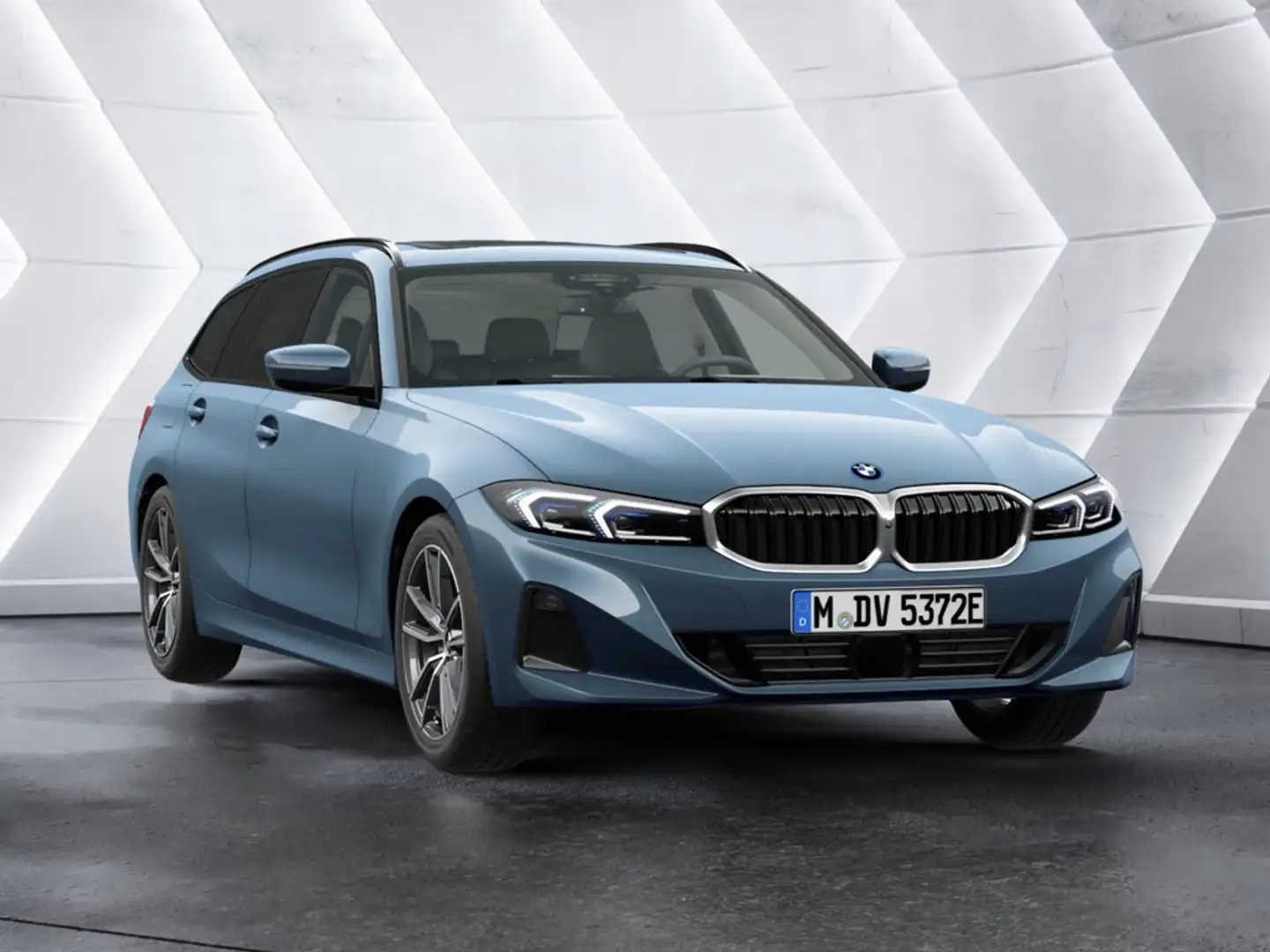 BMW 330 e Touring AHK ACC HUD FACEL. LED PANO 360° Blau - 2