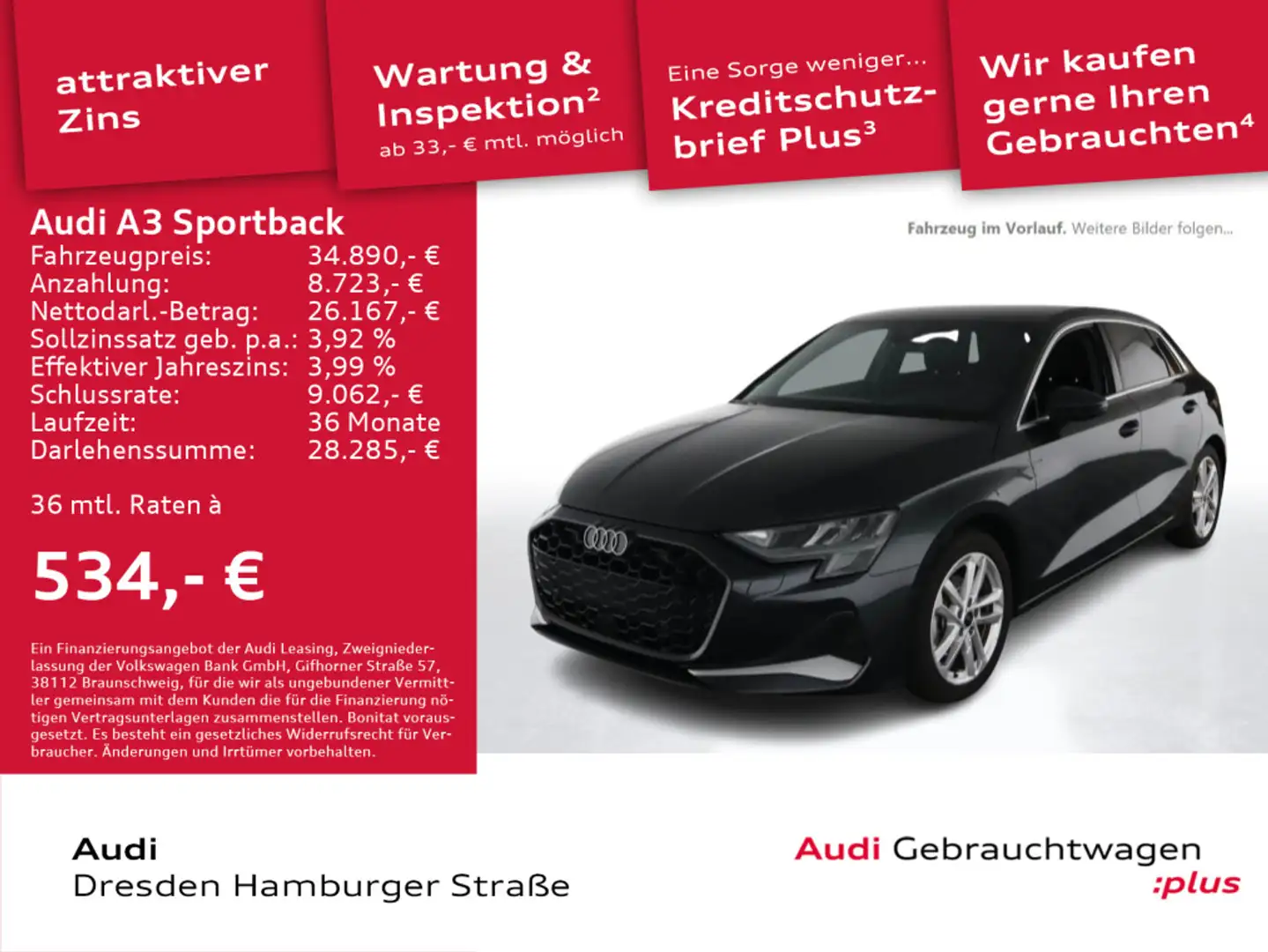Audi A3 35 TFSI Advanced Navi AHZV S tronic Zwart - 1
