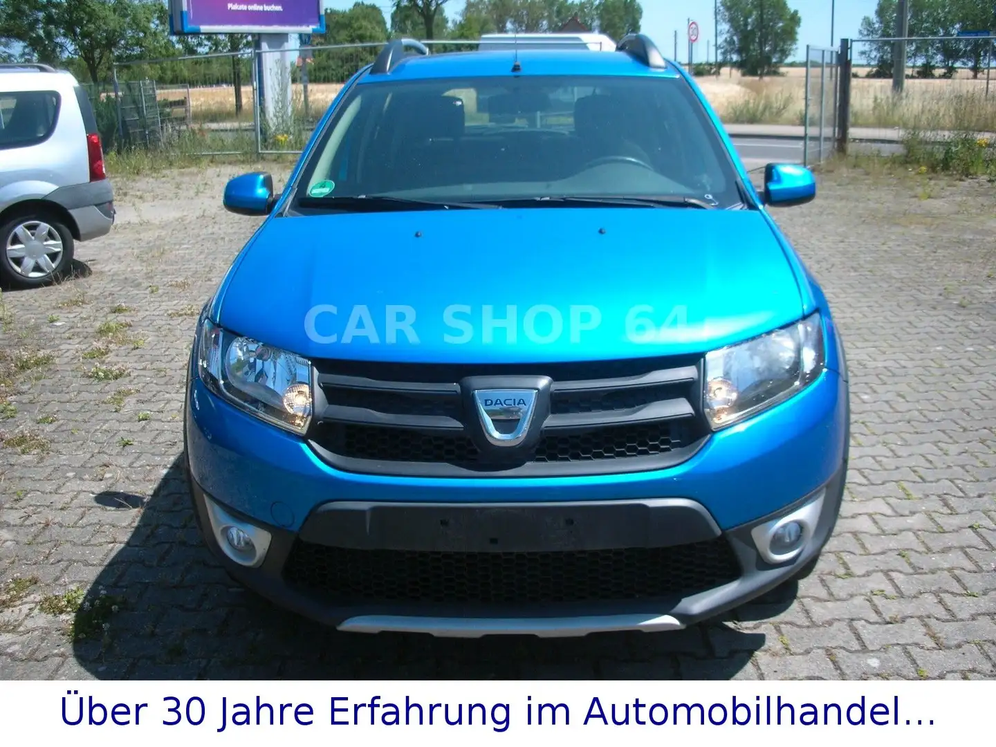 Dacia Sandero II Stepway Ambiance  -1.HAND/SCHECKHEFT- Blau - 2