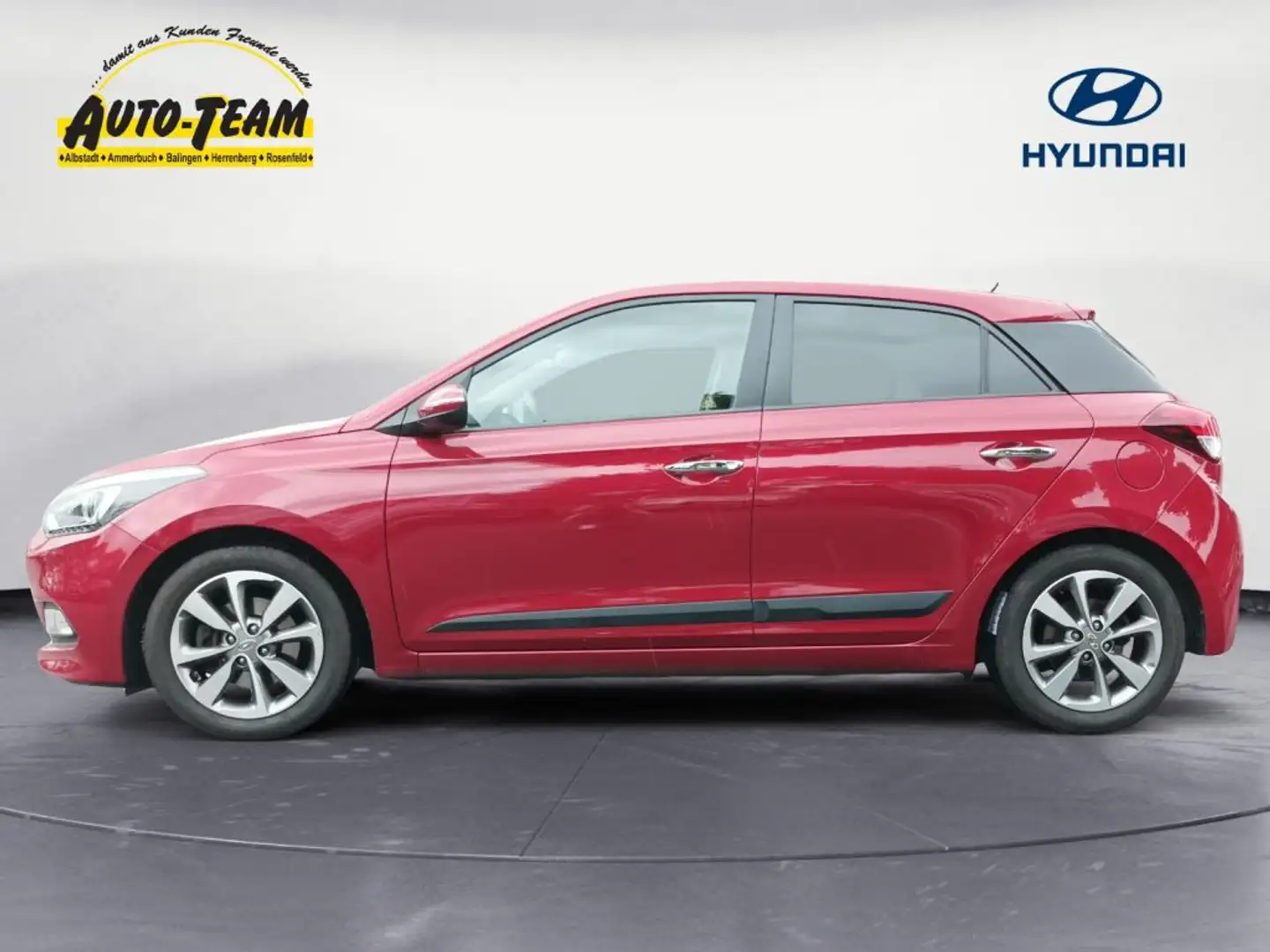 Hyundai i20 blue 1.0 T-GDI Style Rood - 2
