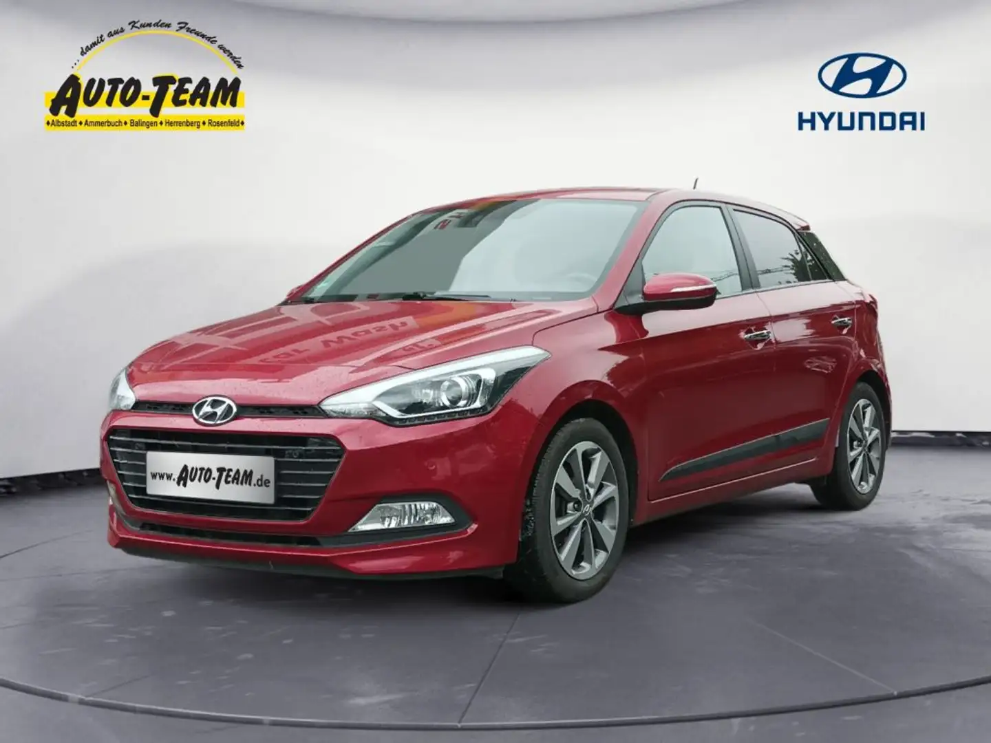 Hyundai i20 blue 1.0 T-GDI Style Rouge - 1