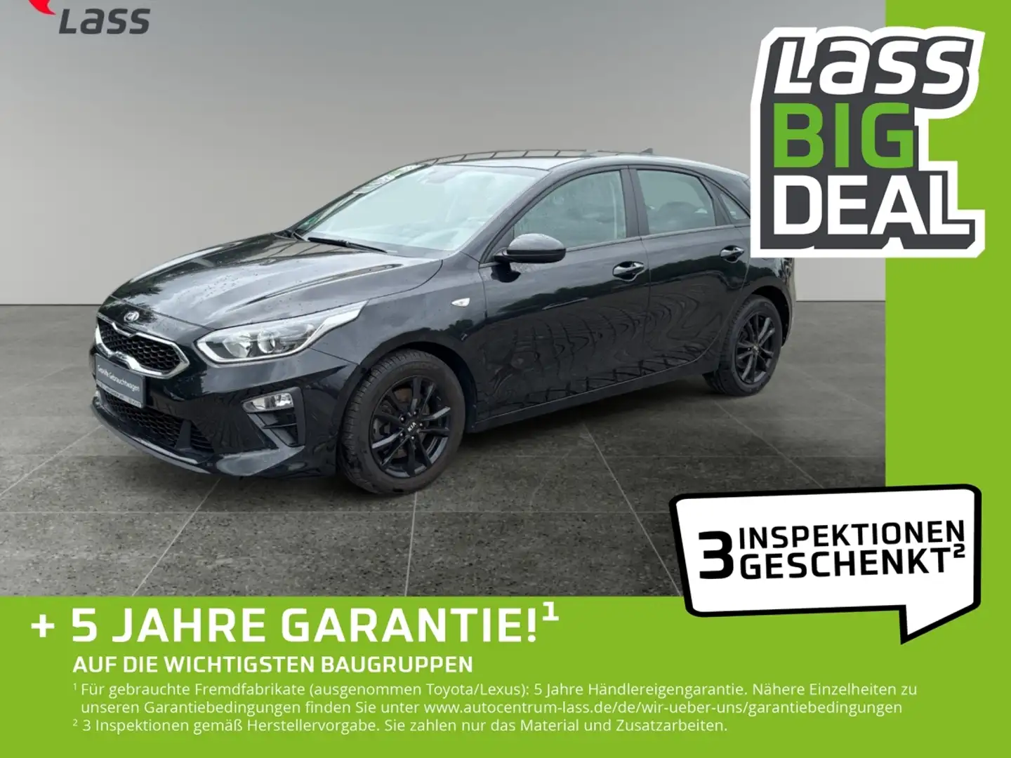 Kia Ceed / cee'd Ceed 1.0 Edition 7 +Android+Apple+EPH+Sitzheizung Zwart - 1