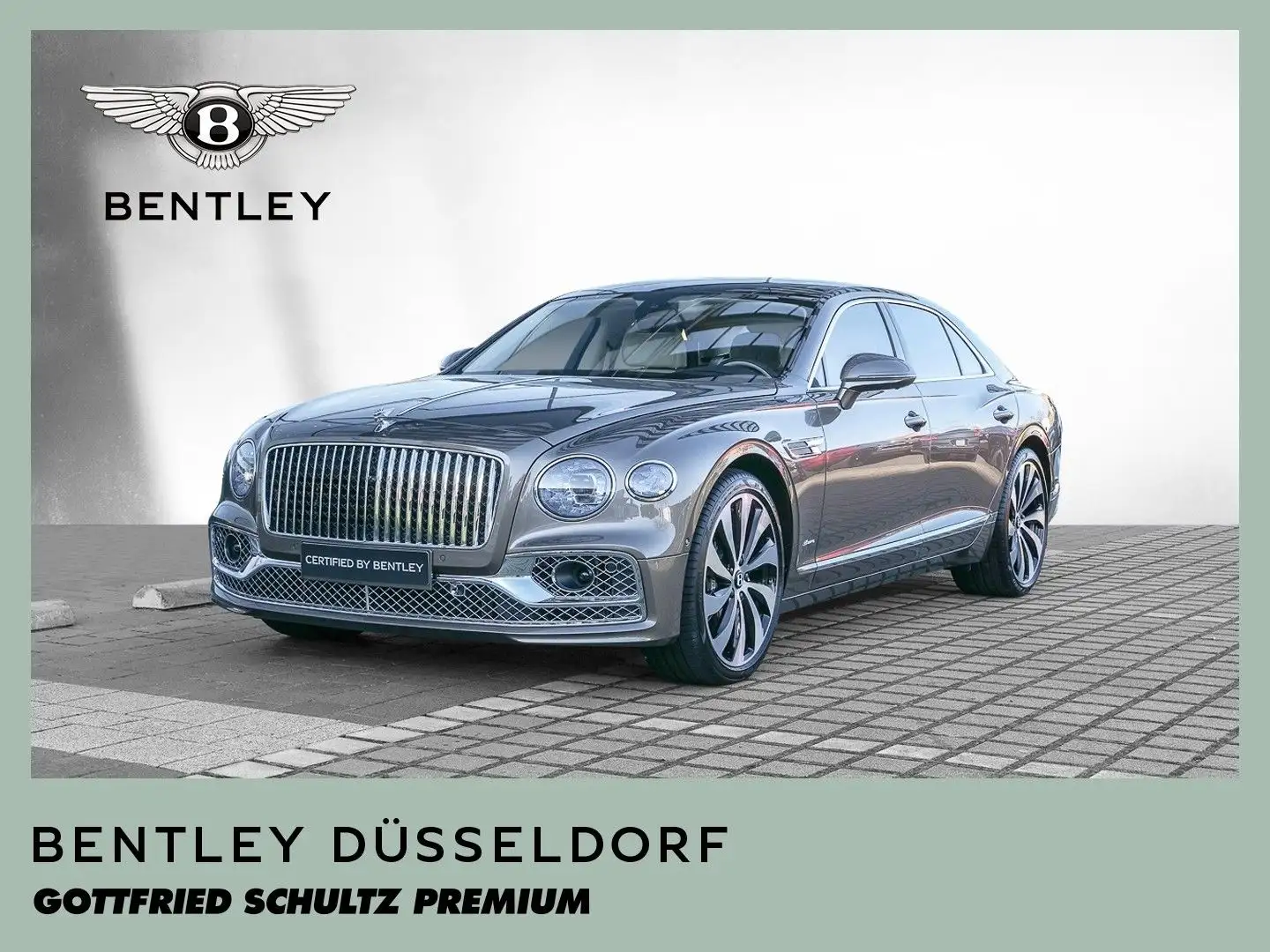 Bentley Flying Spur V8  Azure // BENTLEY DÜSSELDORF Коричневий - 1