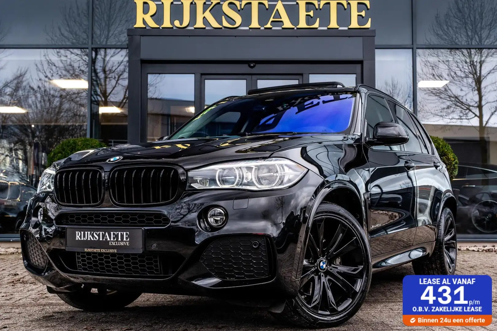 BMW X5 xDrive40d High Executive 7p.|PANO|CAMERA|LEDER|MEM Schwarz - 1