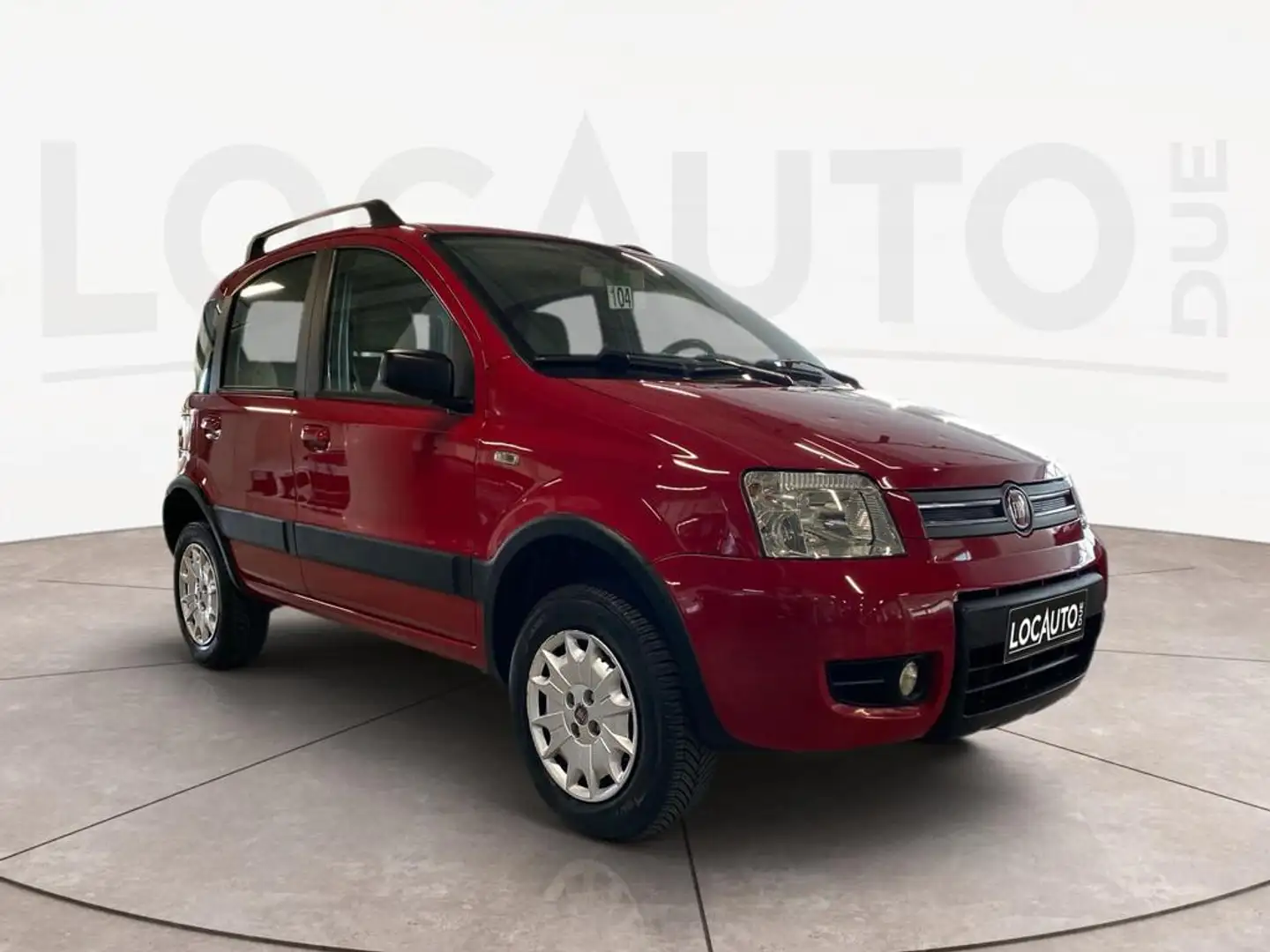 Fiat Panda 1.2 Glam 4x4 Piros - 2
