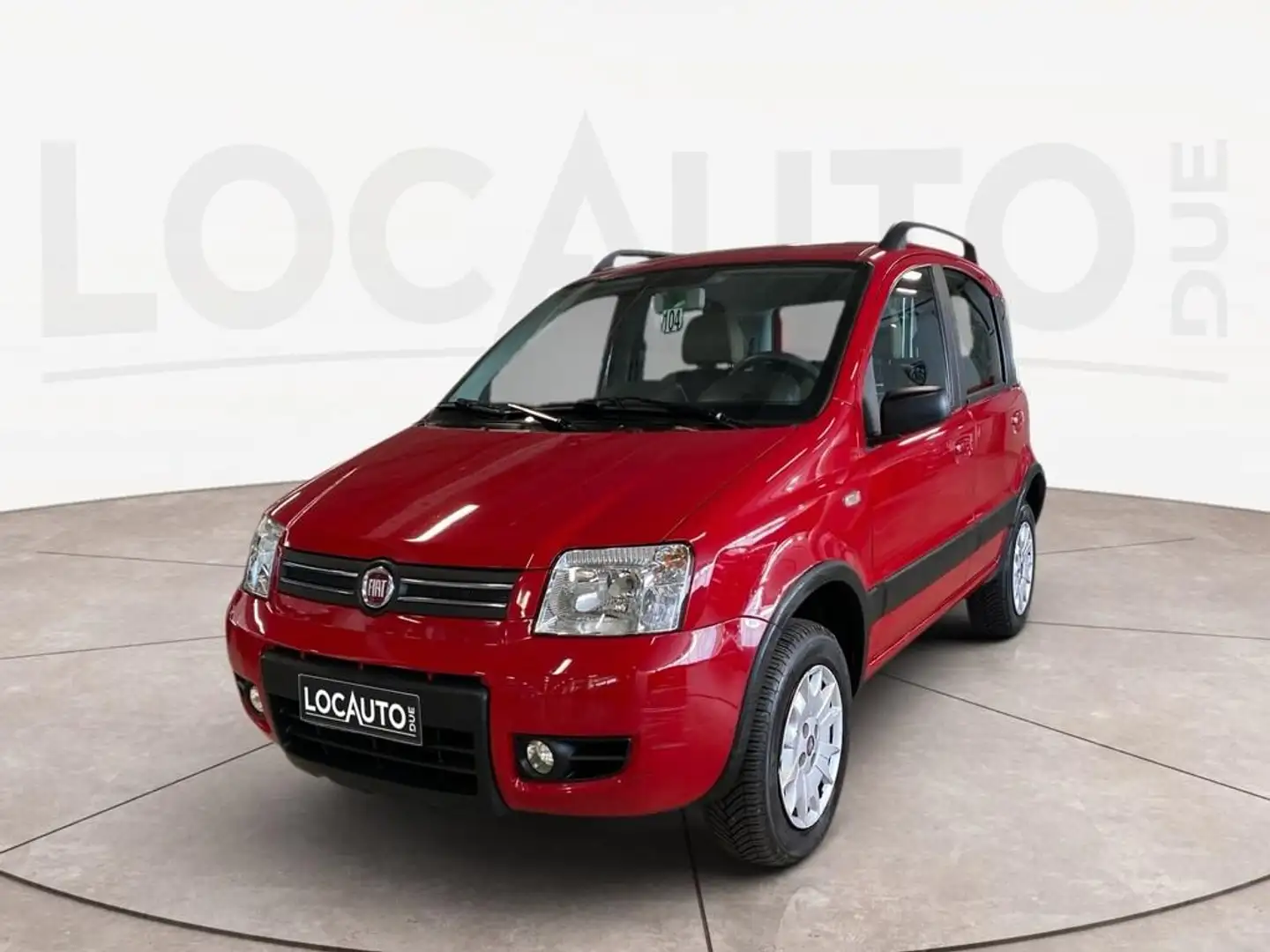 Fiat Panda 1.2 Glam 4x4 Piros - 1