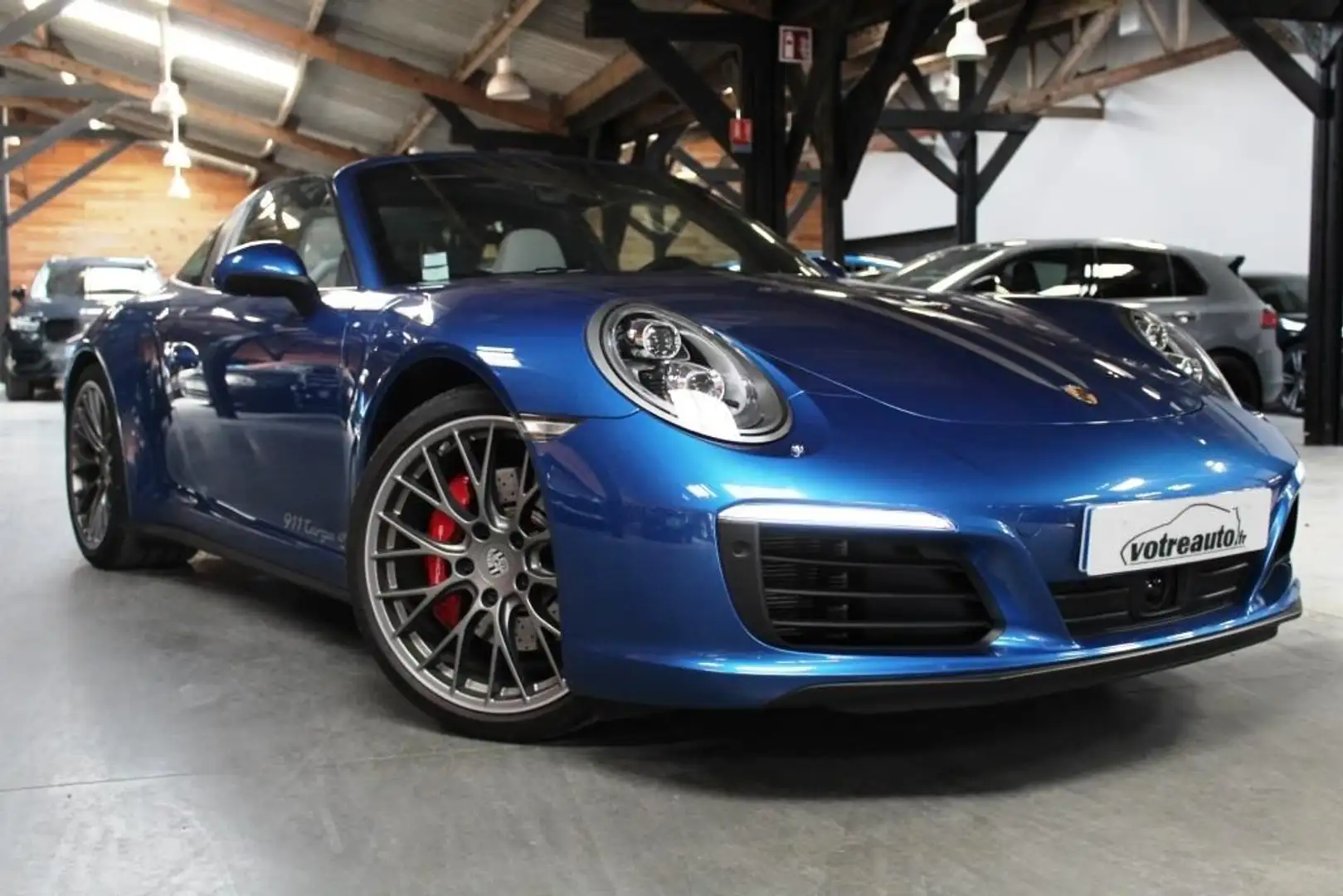 Porsche Targa (991) (2) 3.0 420 TARGA 4S PDK Bleu - 1