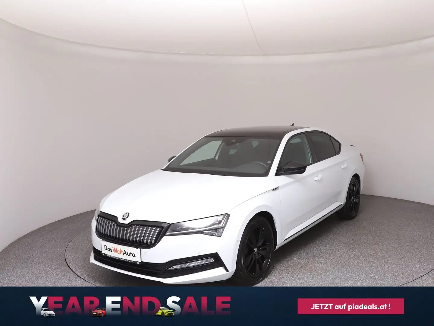 Skoda Superb iV SPORTLINE DSG Weiß - 1