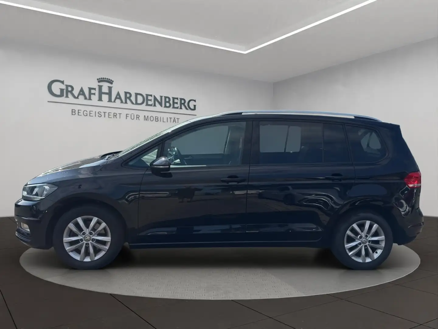 Volkswagen Touran Comfortline 1.4 TSI DSG 7Sitze Navi Zwart - 2